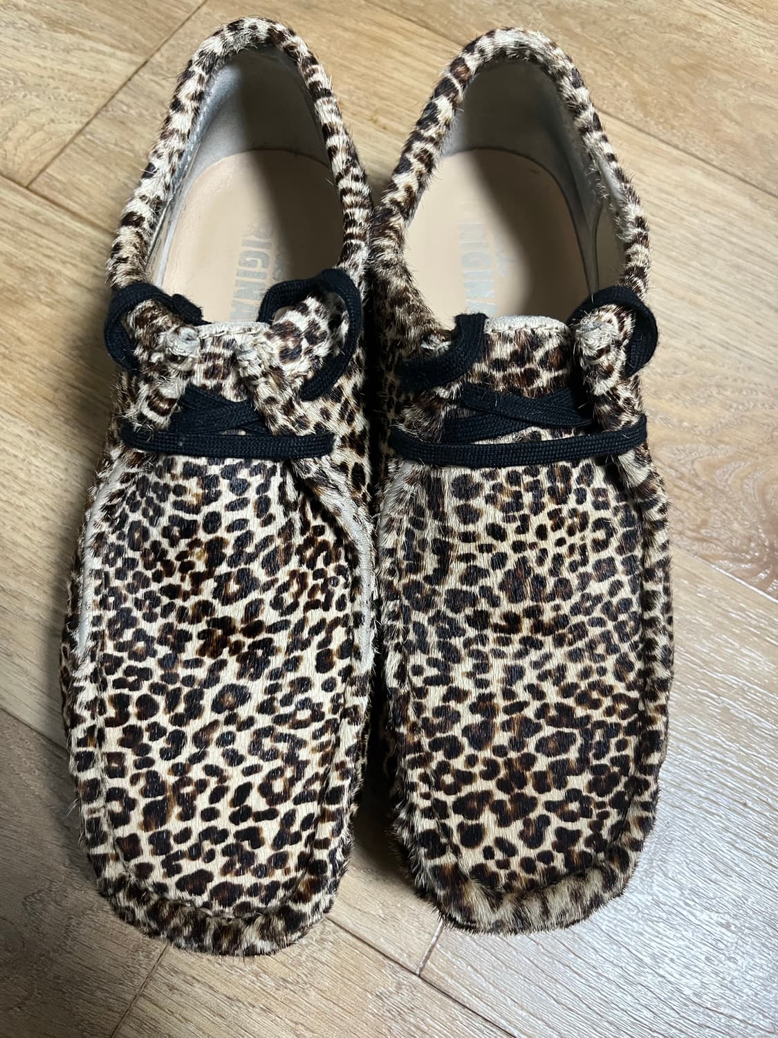 Uk8.5 클락스 왈라비 하라주쿠 레오파드 상품이미지1