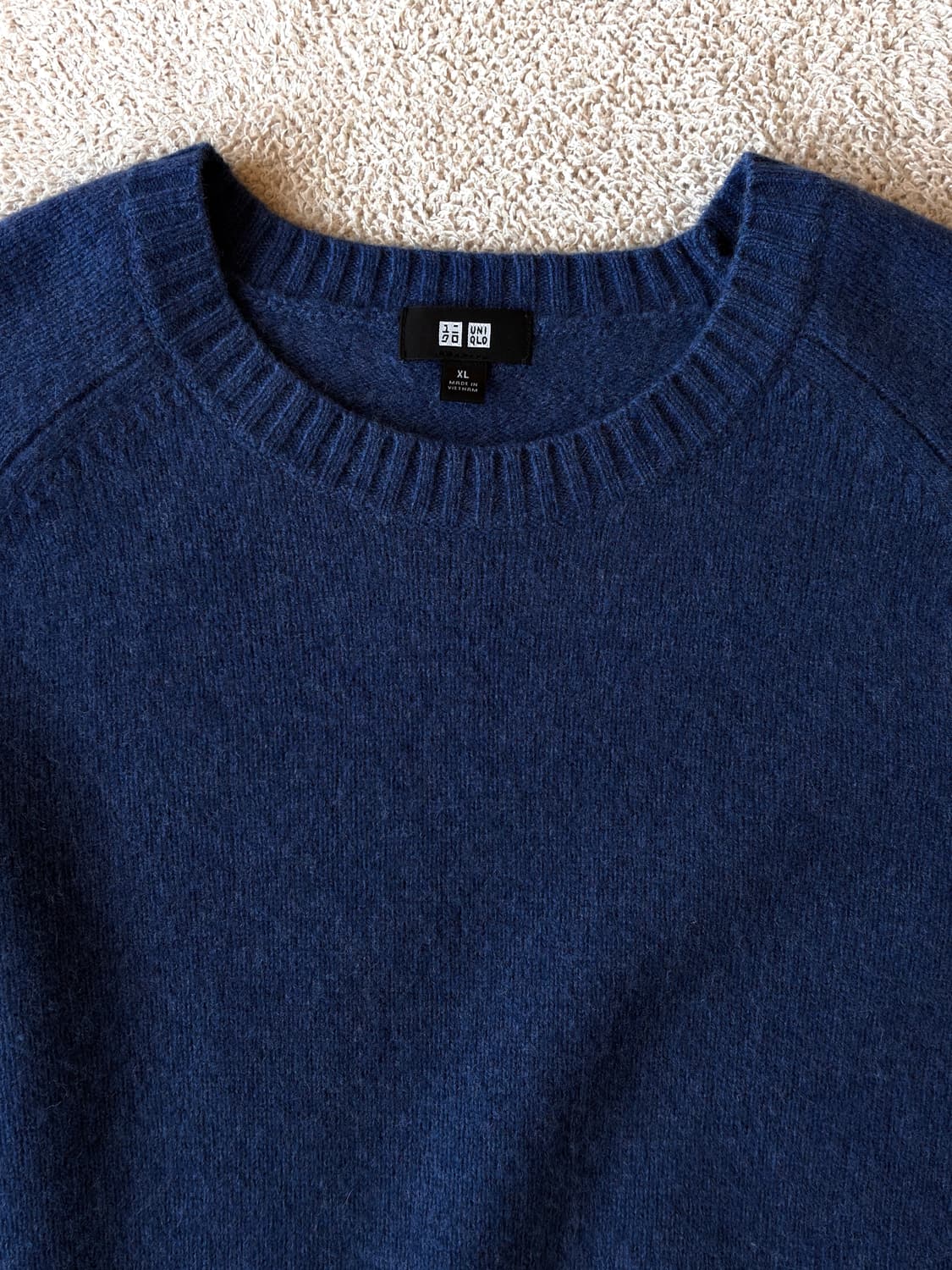 유니클로 램스울 래글런 니트 상품이미지3