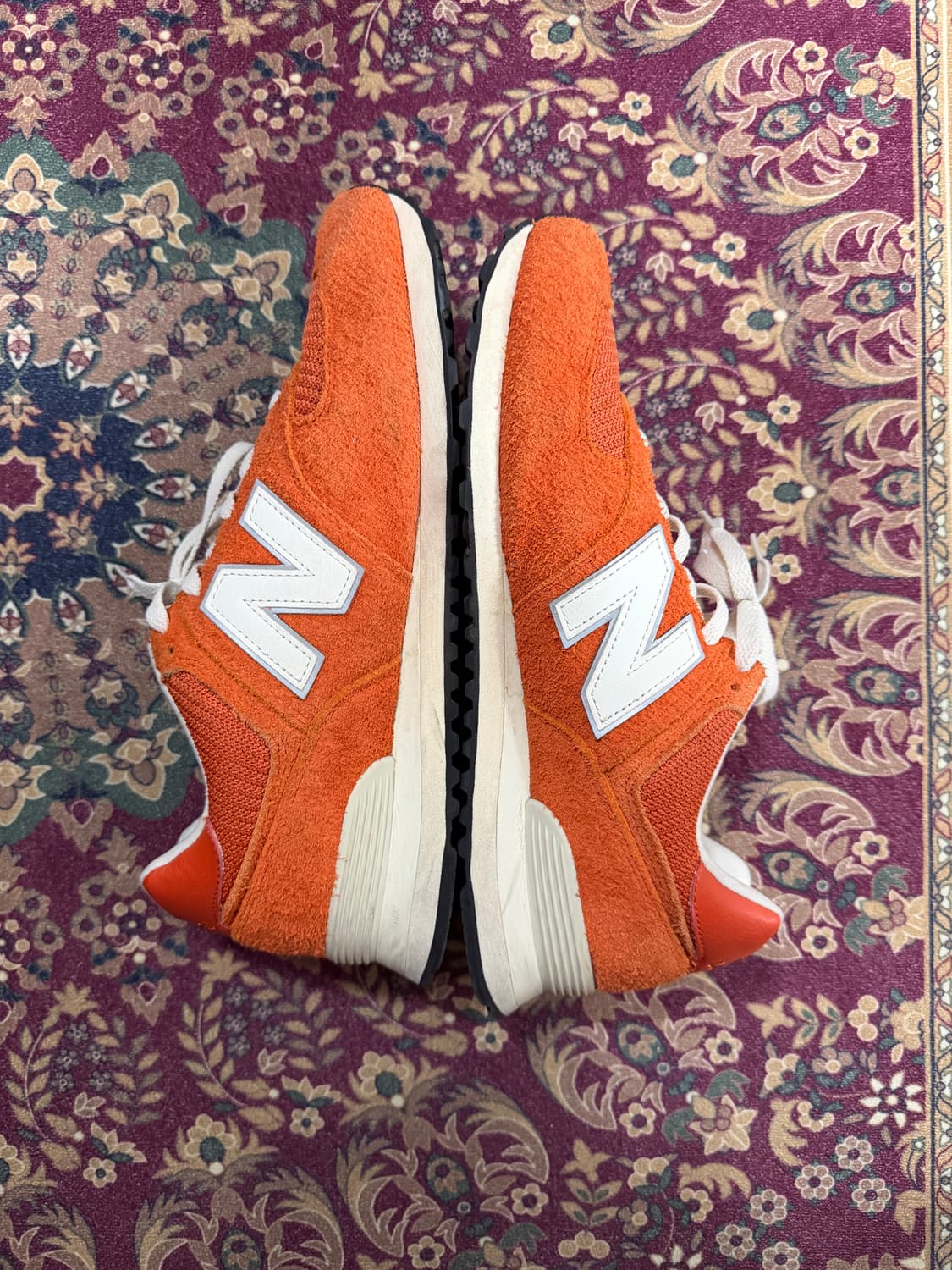 뉴발란스 Size 콜라보 오렌지 295사이즈 팝니다 상품이미지3