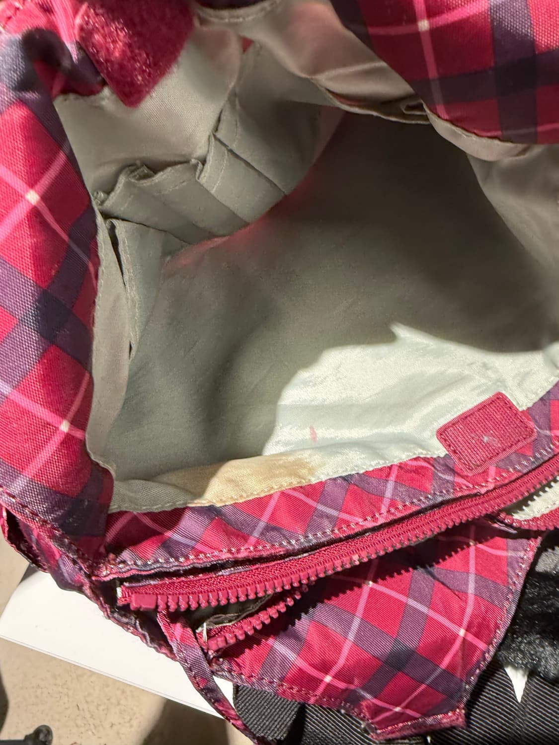 Kipling check pattern shoulder bag 상품이미지6
