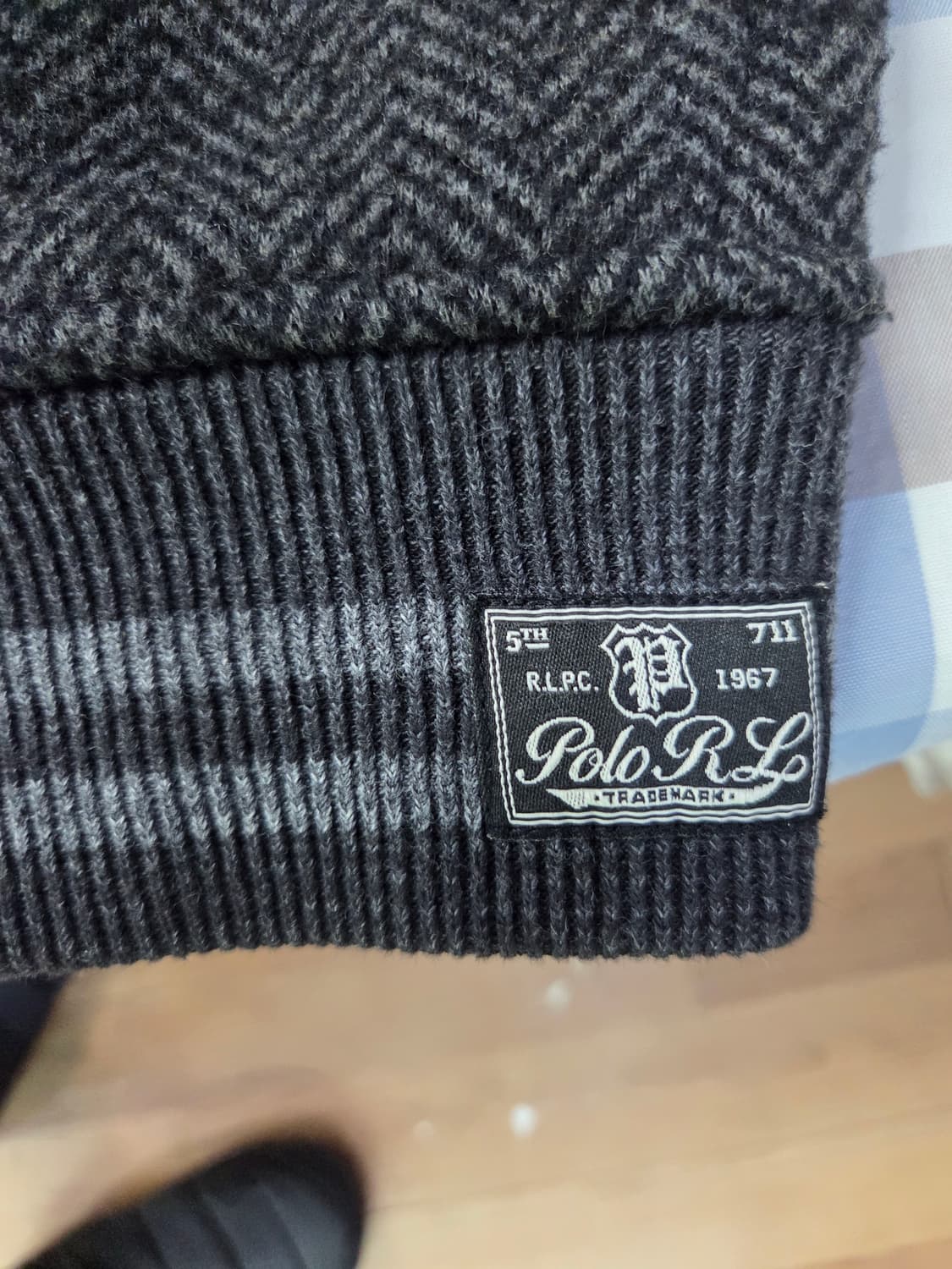 가슴95)폴로 랄프로렌 헤링본 봄버 자켓 상품이미지4