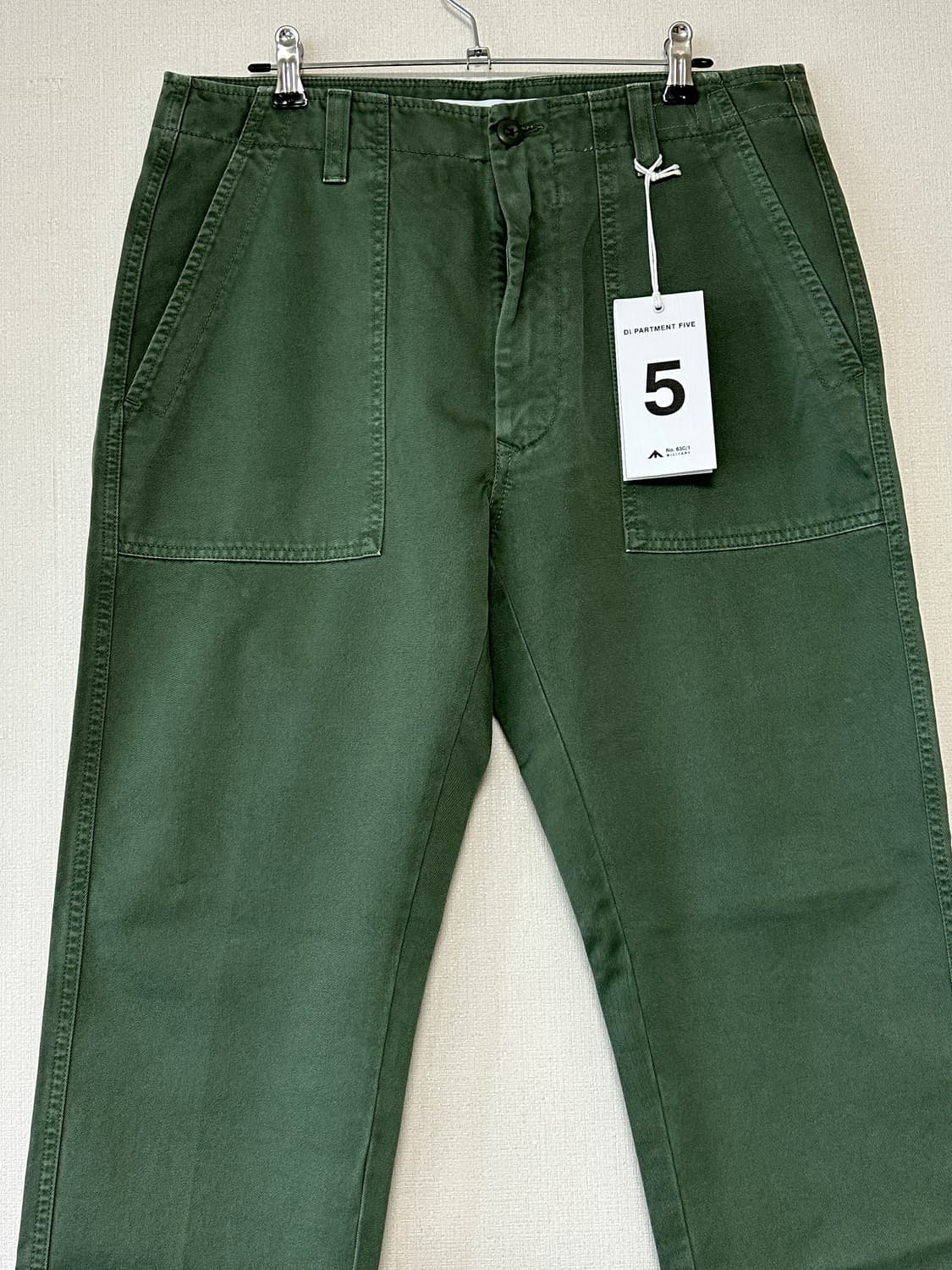 DEPARTMENT 5 / 슬림핏퍼티그팬츠 / 32 / 새상품 상품이미지9