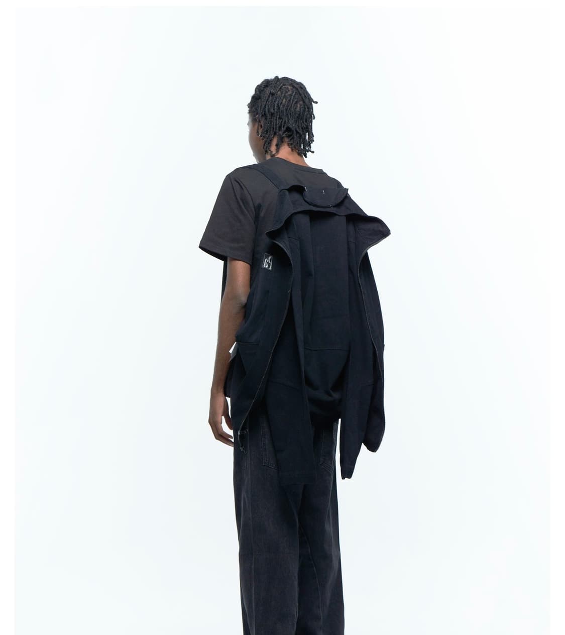 플라스틱프로덕트 PORTABLE JACKET (BLACK) 상품이미지3