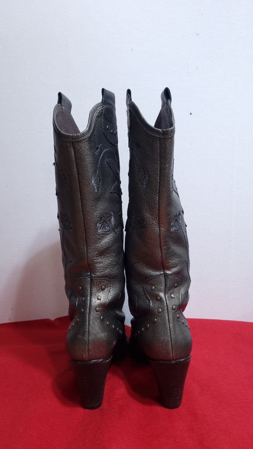 스터드 장식 웨스턴 미들부츠 235 상품이미지7