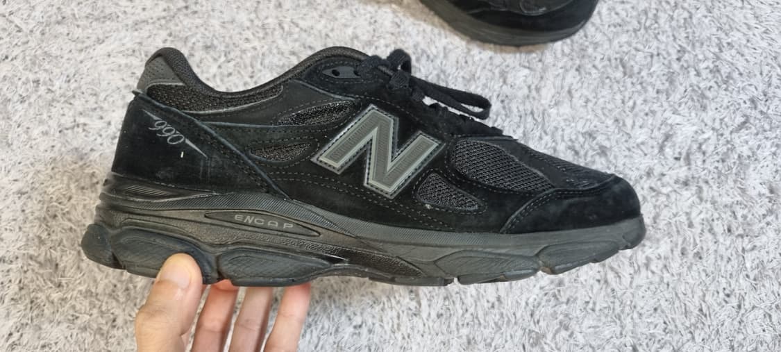 뉴발란스 990v3 트리플블랙 280 상품이미지3