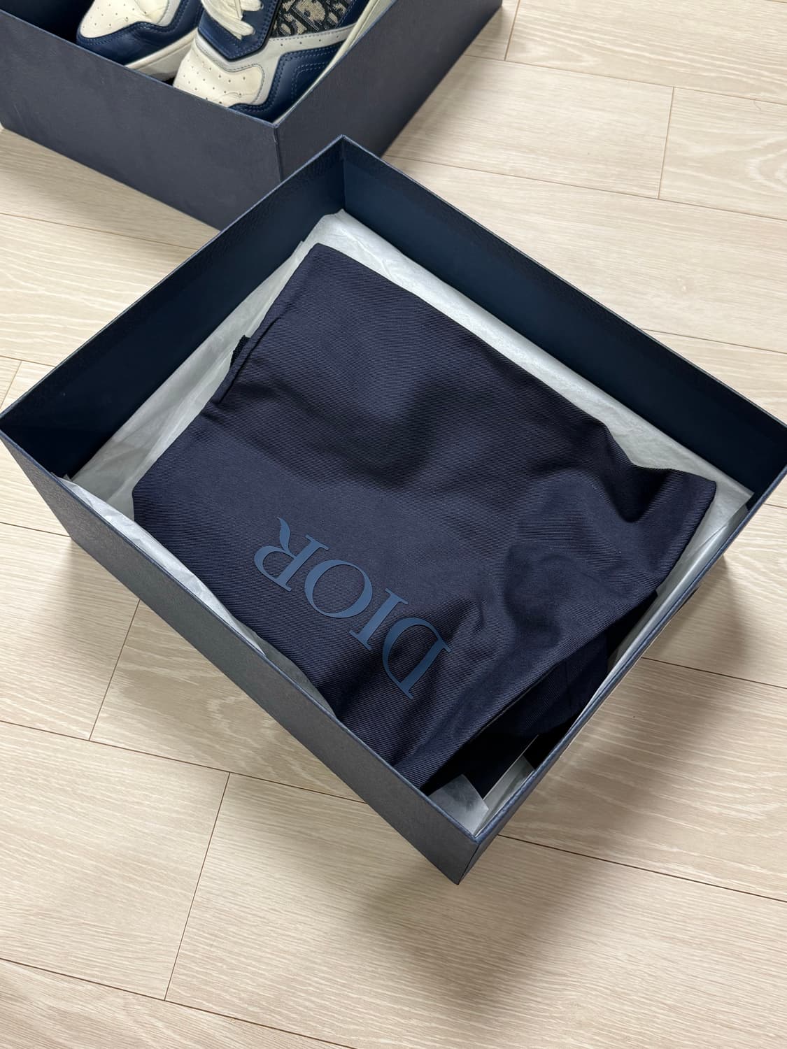 디올 오블리크 B27 로우탑 블루데님 41.5(265) 판매합니다 상품이미지8