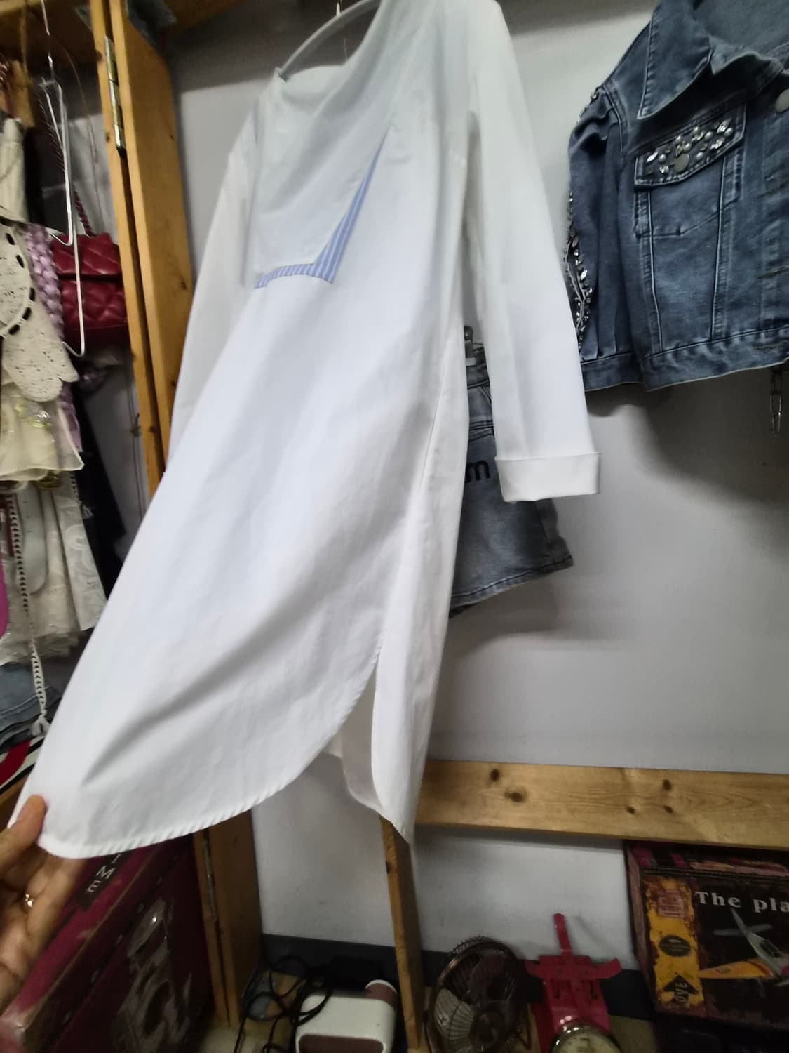 코스 모던 셔츠 원피스 상품이미지5