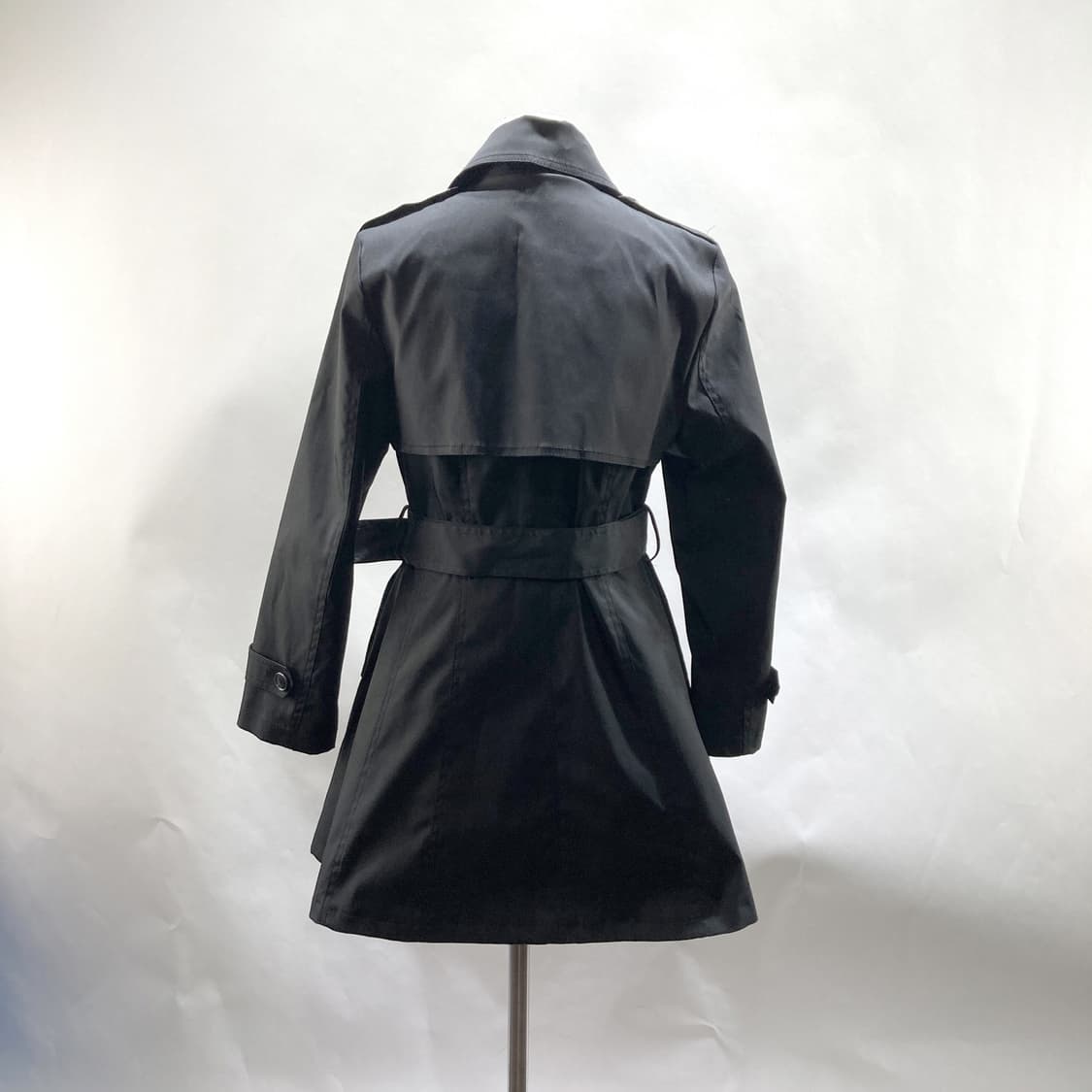 에고이스트 여성트렌치코트 블랙 최상 55  상품이미지3