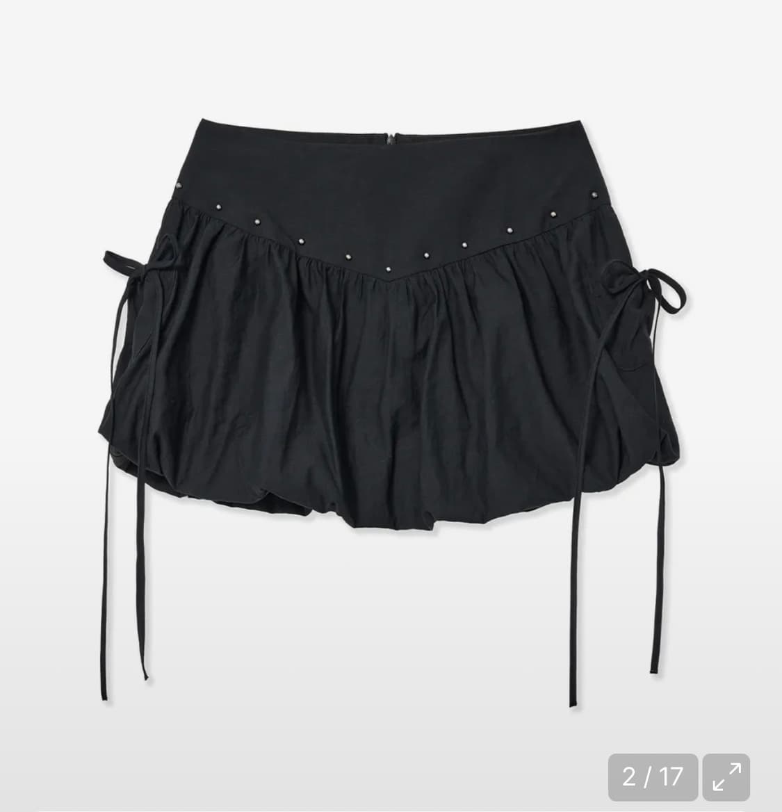 미드나잇무브 bl 스커트 블랙 S 상품이미지2