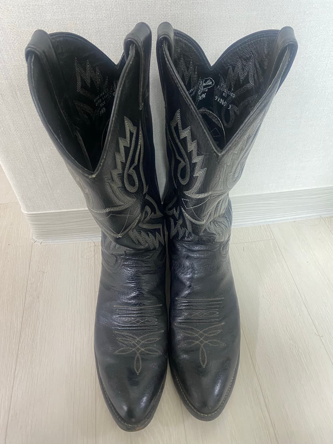 저스틴 justin 웨스턴 부츠 9 1/2B (260-265) 상품이미지2