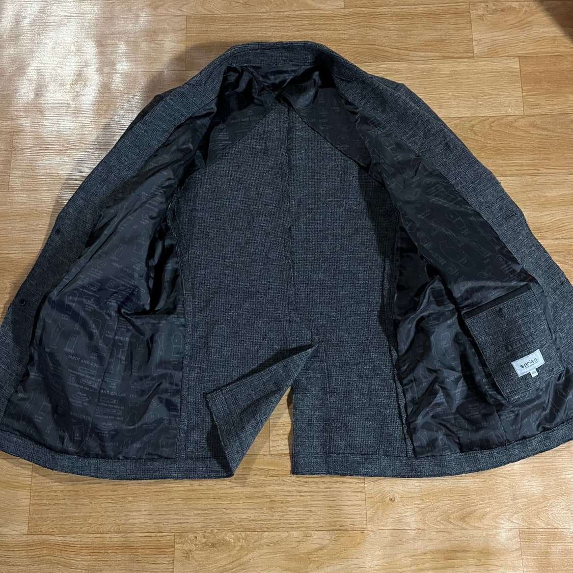 [100] 시리즈 글렌체크 울자켓 상품이미지6