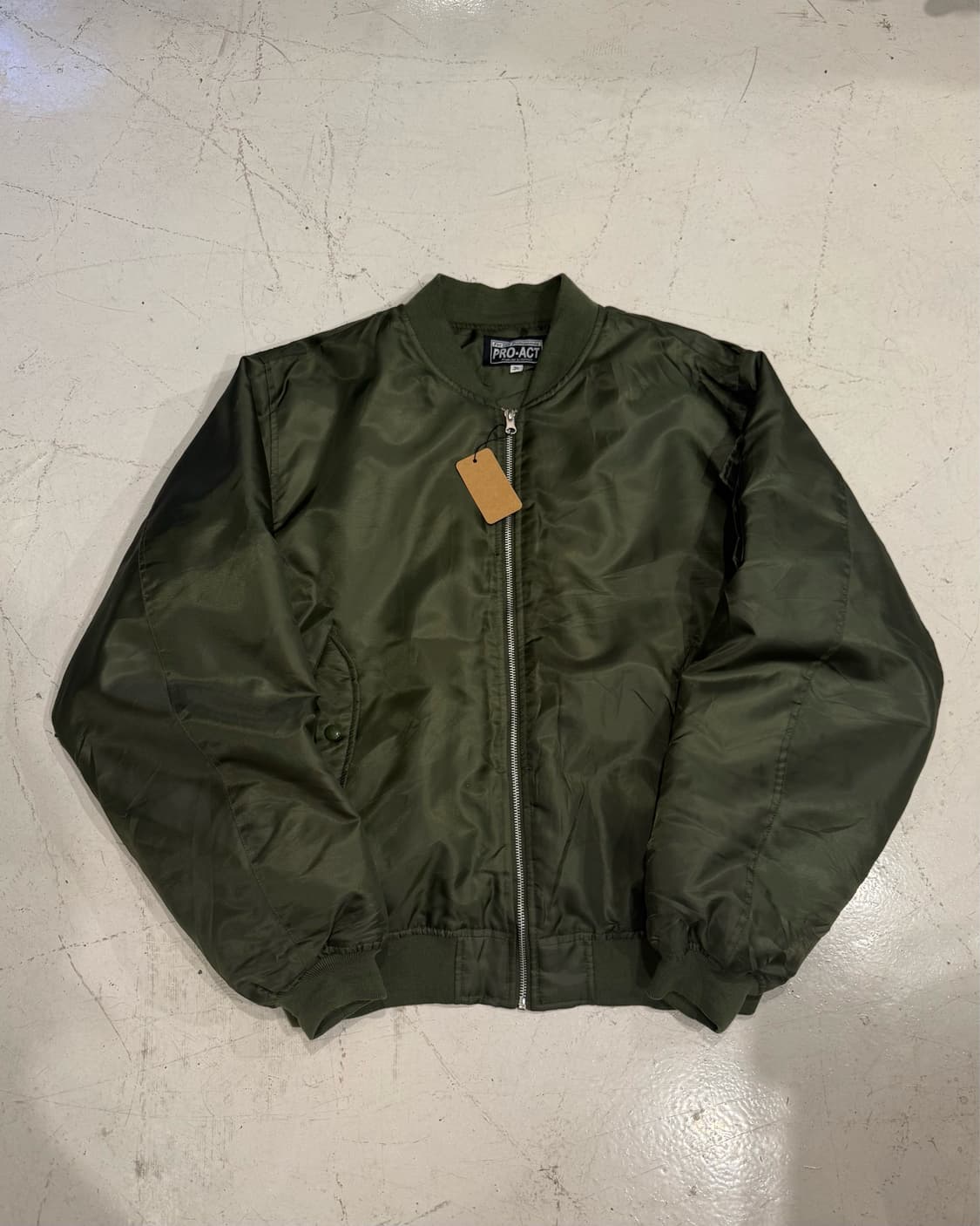 PRO-ACT JPN 카키 항공점퍼 상품이미지1