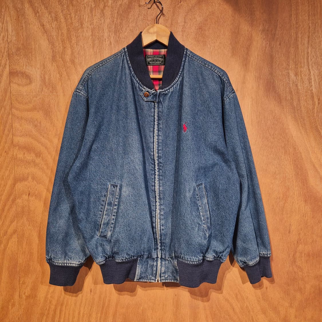 폴로 컨트리 데님 봄버 자켓 M 상품이미지1