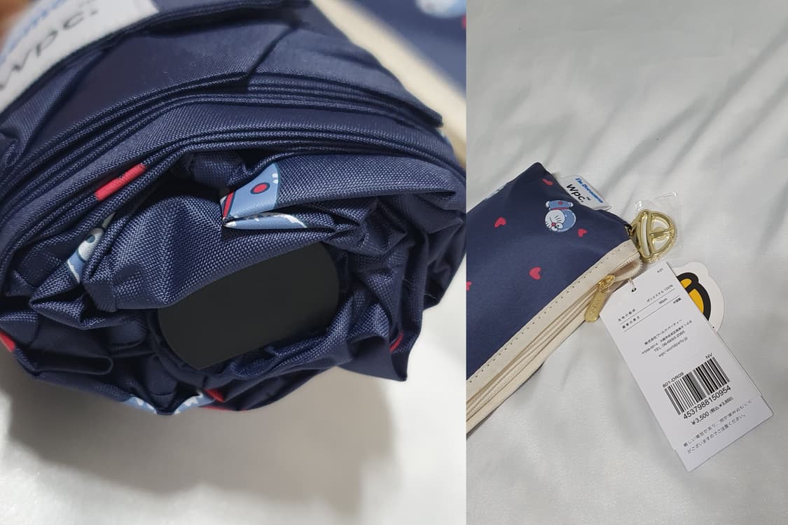 네이비 wpc 도라에몽 자외선차단 양산 양우산  상품이미지4