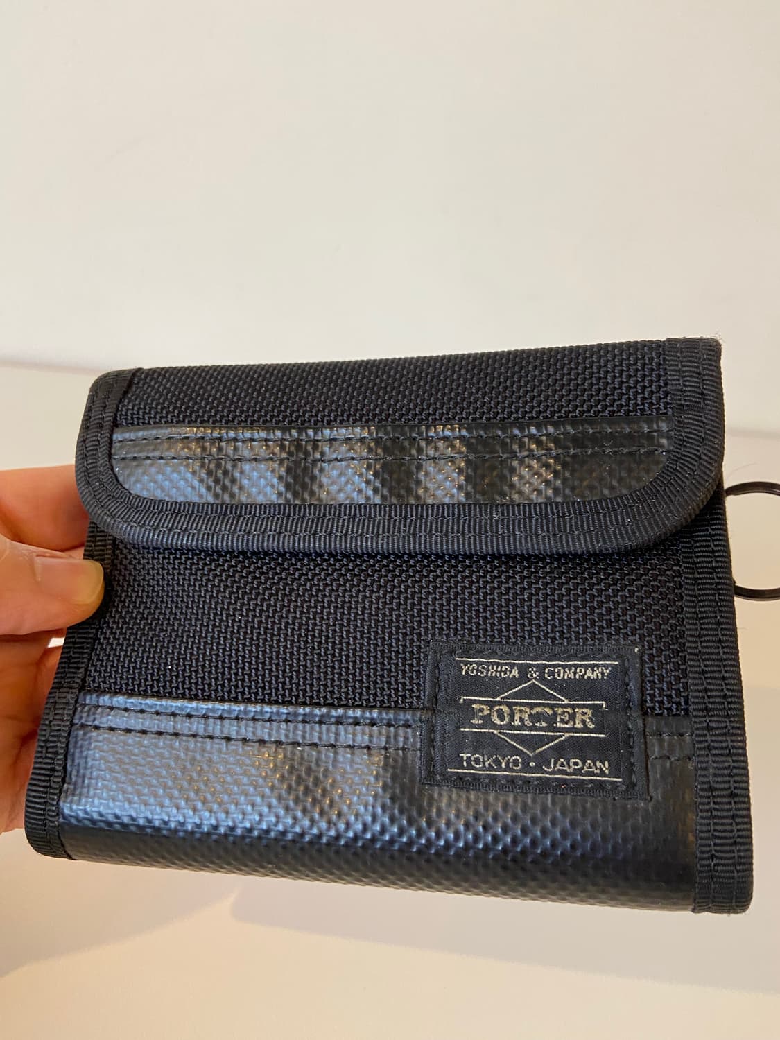 요시다포터 히트 블랙 지갑 카드지갑 반지갑 상품이미지2