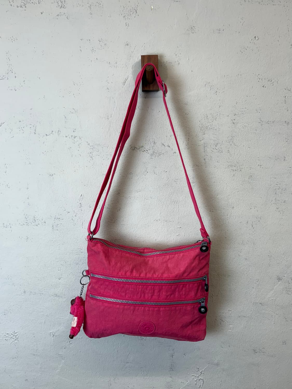 키플링 빈티지 핑크 크로스백 상품이미지1