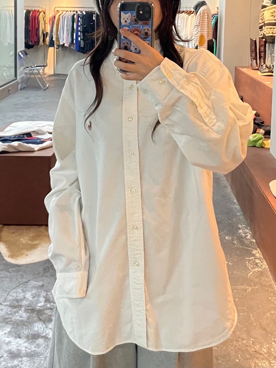 폴로랄프로렌 화이트 옥스포드 셔츠 H199 상품이미지1