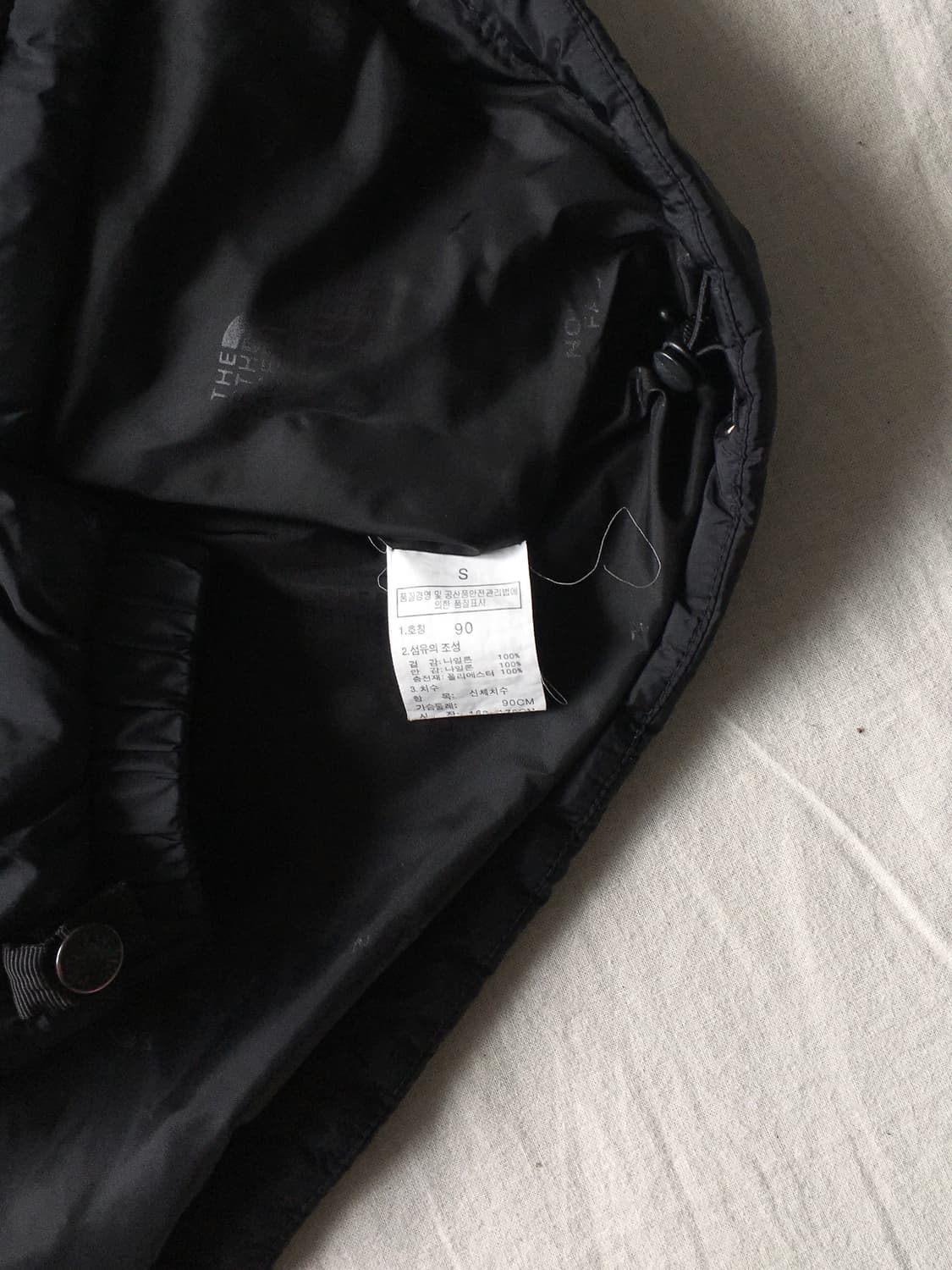 노스페이스 자수 경량패딩 상품이미지6