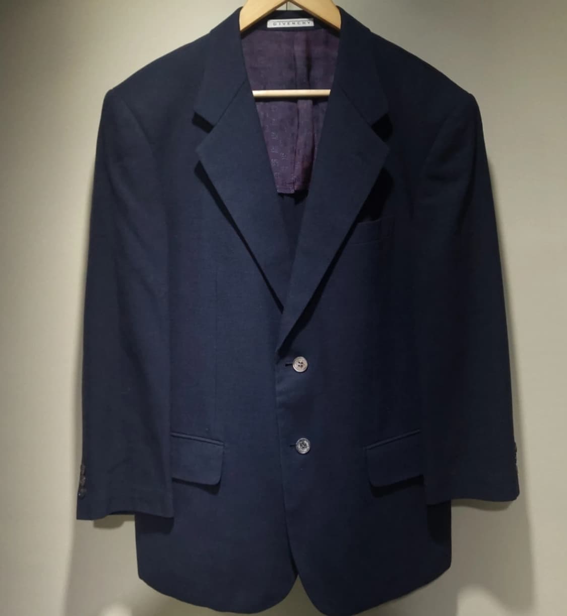 Givenchy 지방시 남성 네이비 블레이저 105 상품이미지1
