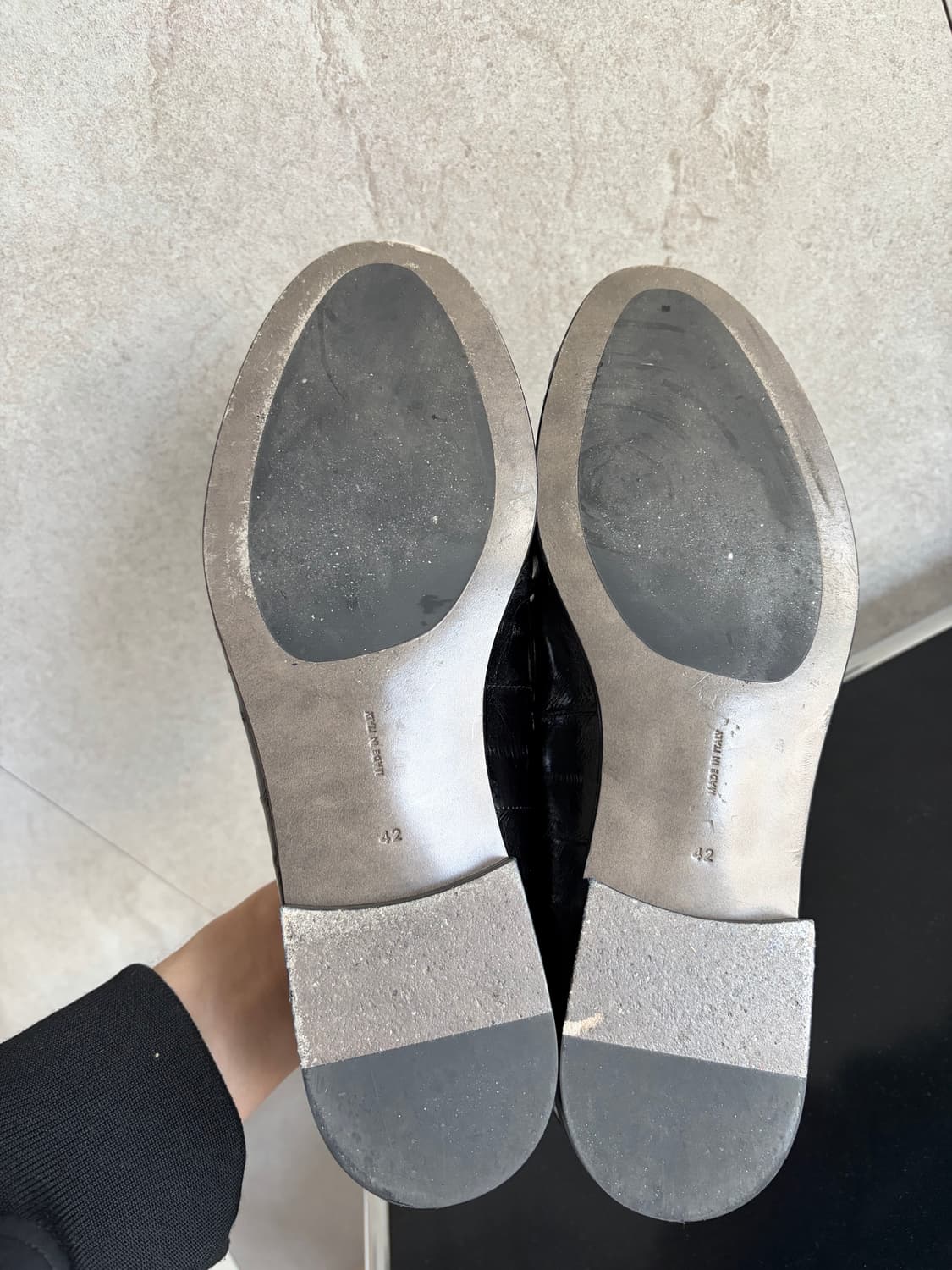 더로우 eel 스킨 장어로퍼 42사이즈 상품이미지4