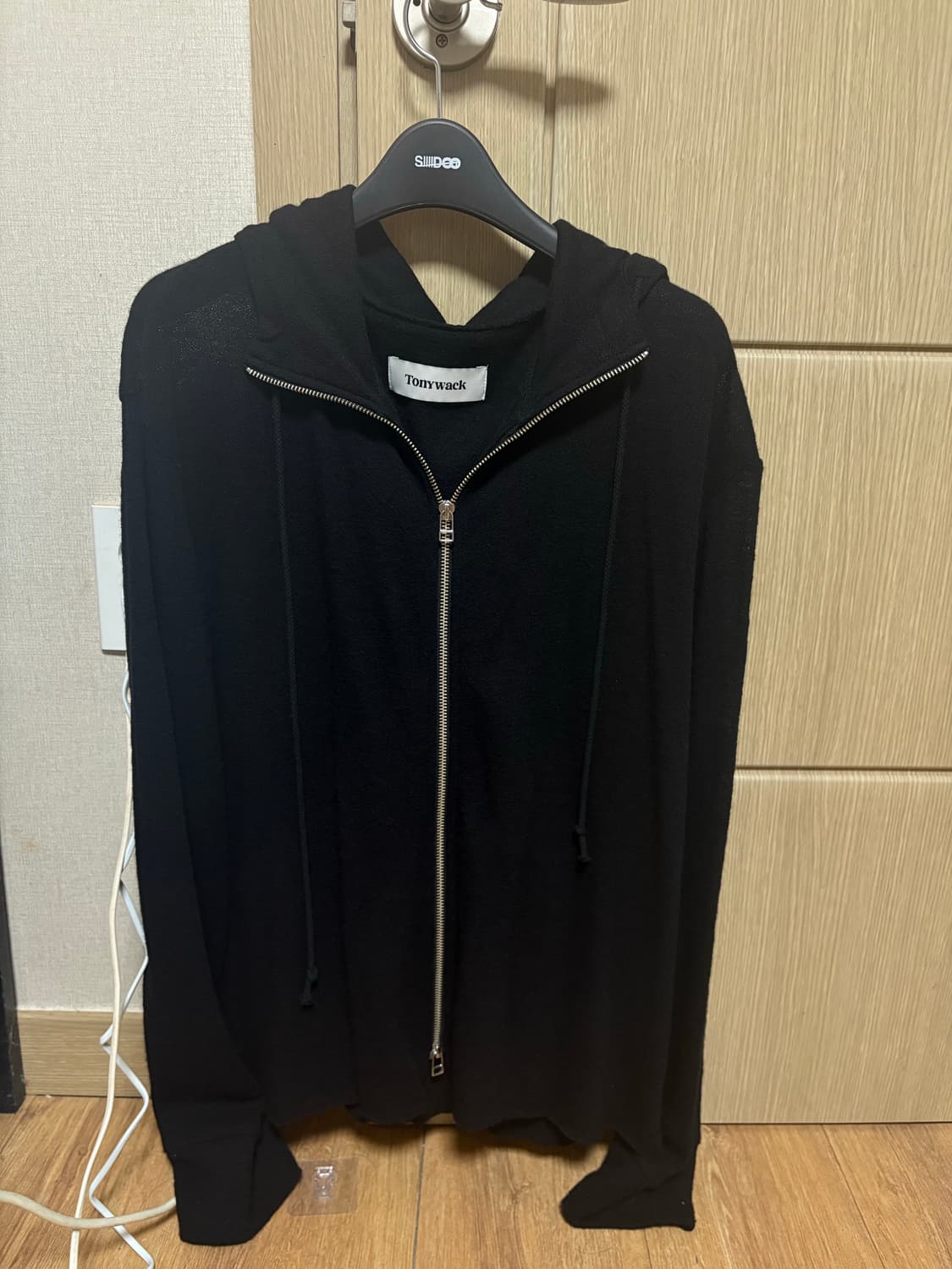 토니웩 25FW 라이트 울 후디드 자켓 XL 새상품 판매합니다 상품이미지6