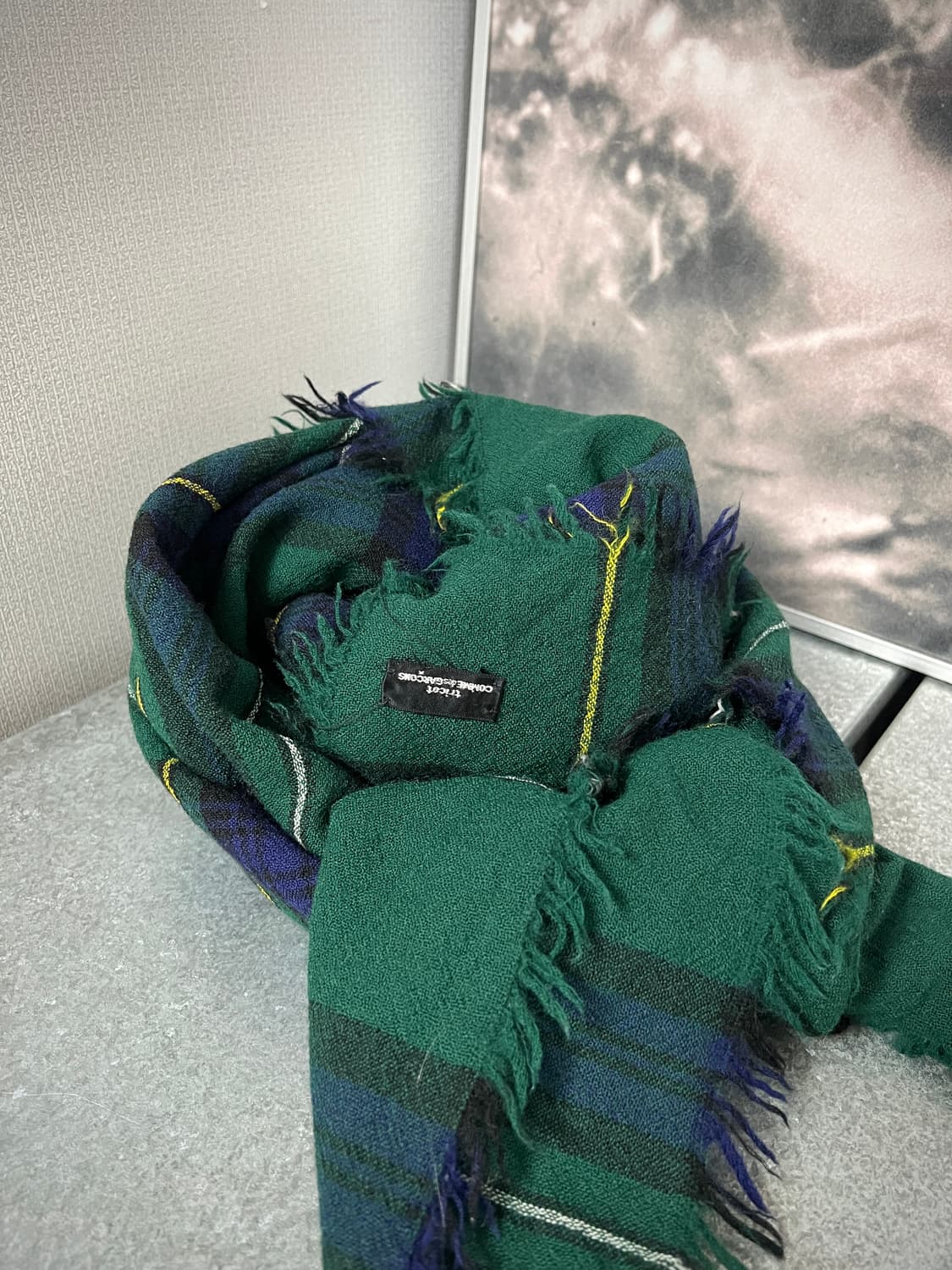 COMME des GARCONS tricot-CHECK STOLE 상품이미지5