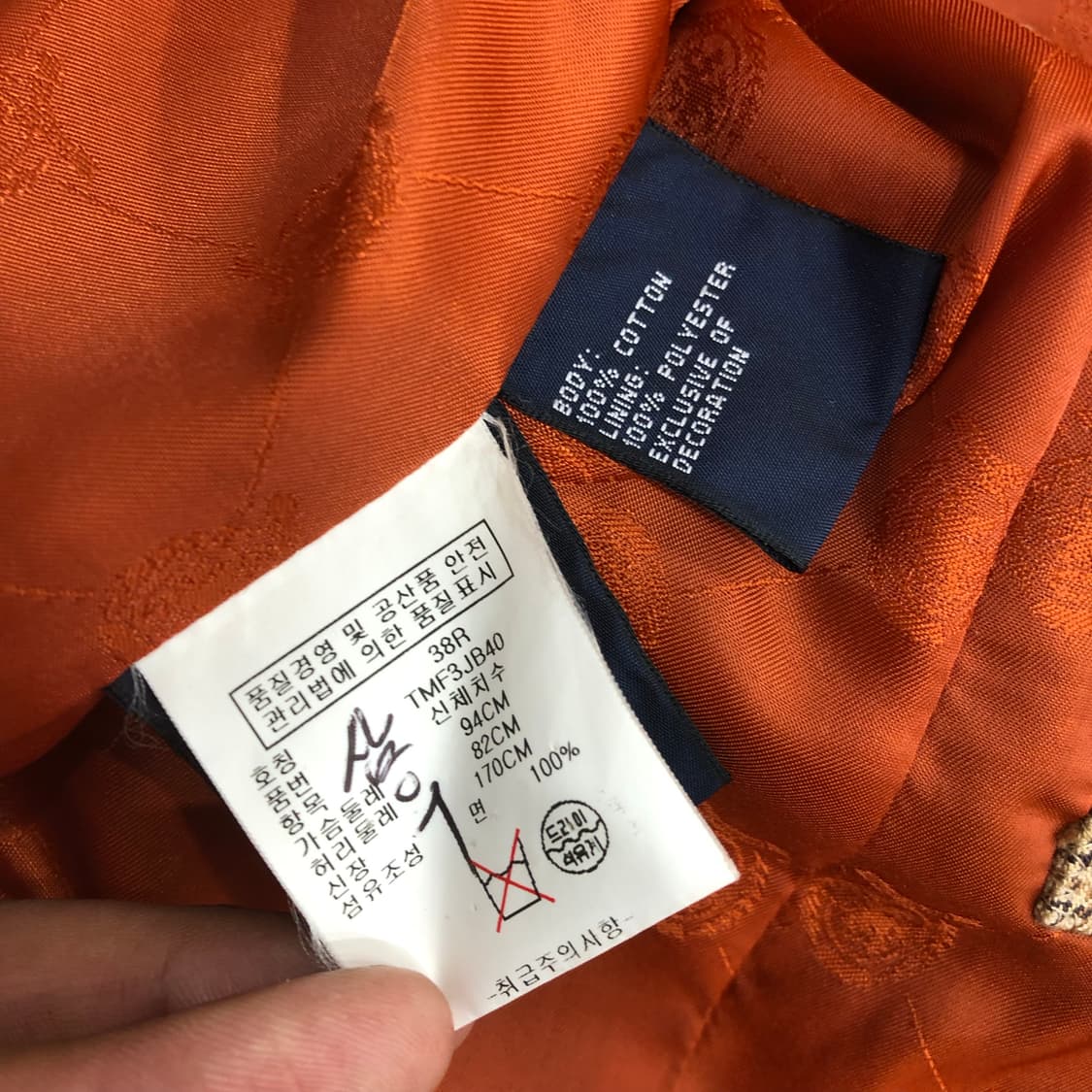 타미힐피거 코듀로이 블레이저 자켓 상품이미지7