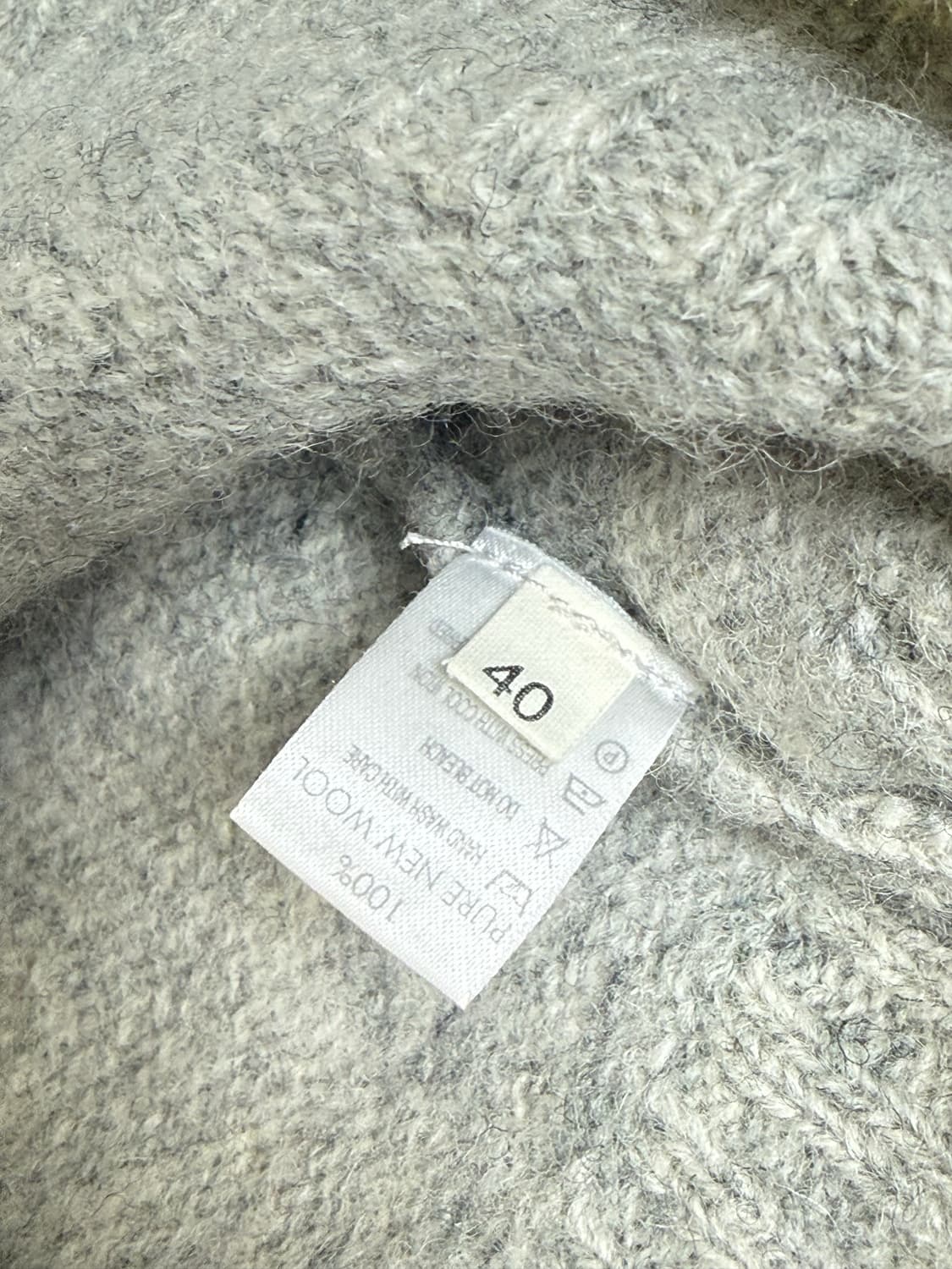 셔틀랜더 쉐기독 니트 그레이 40 상품이미지2