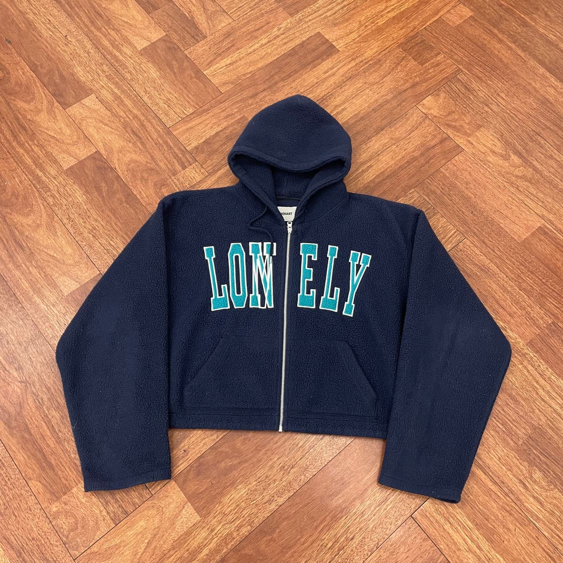 노앙 론리 러블리 플리스 후드집업 상품이미지3