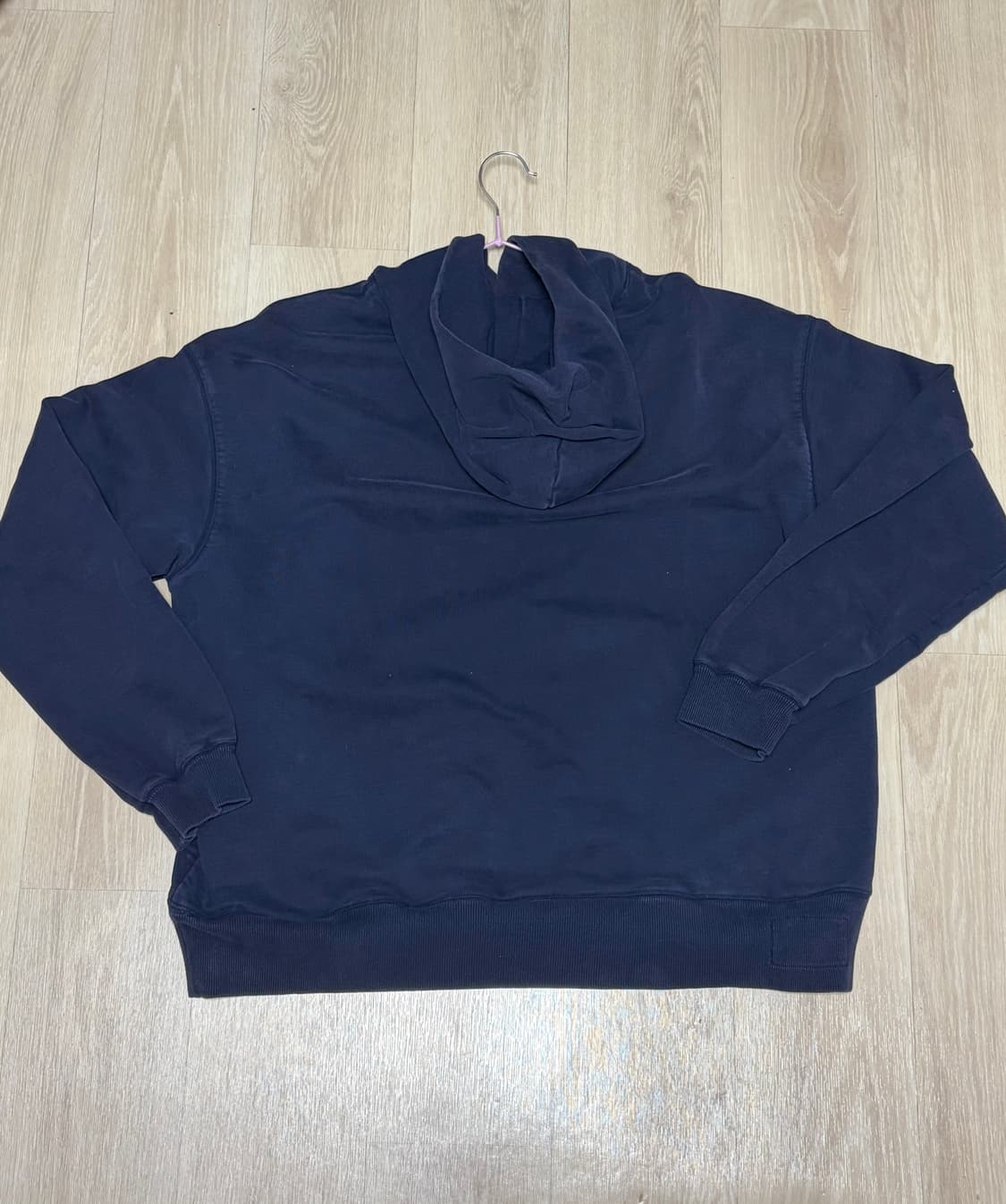 러프사이드 후드티 네이비 3사이즈 (L~XL) 상품이미지2