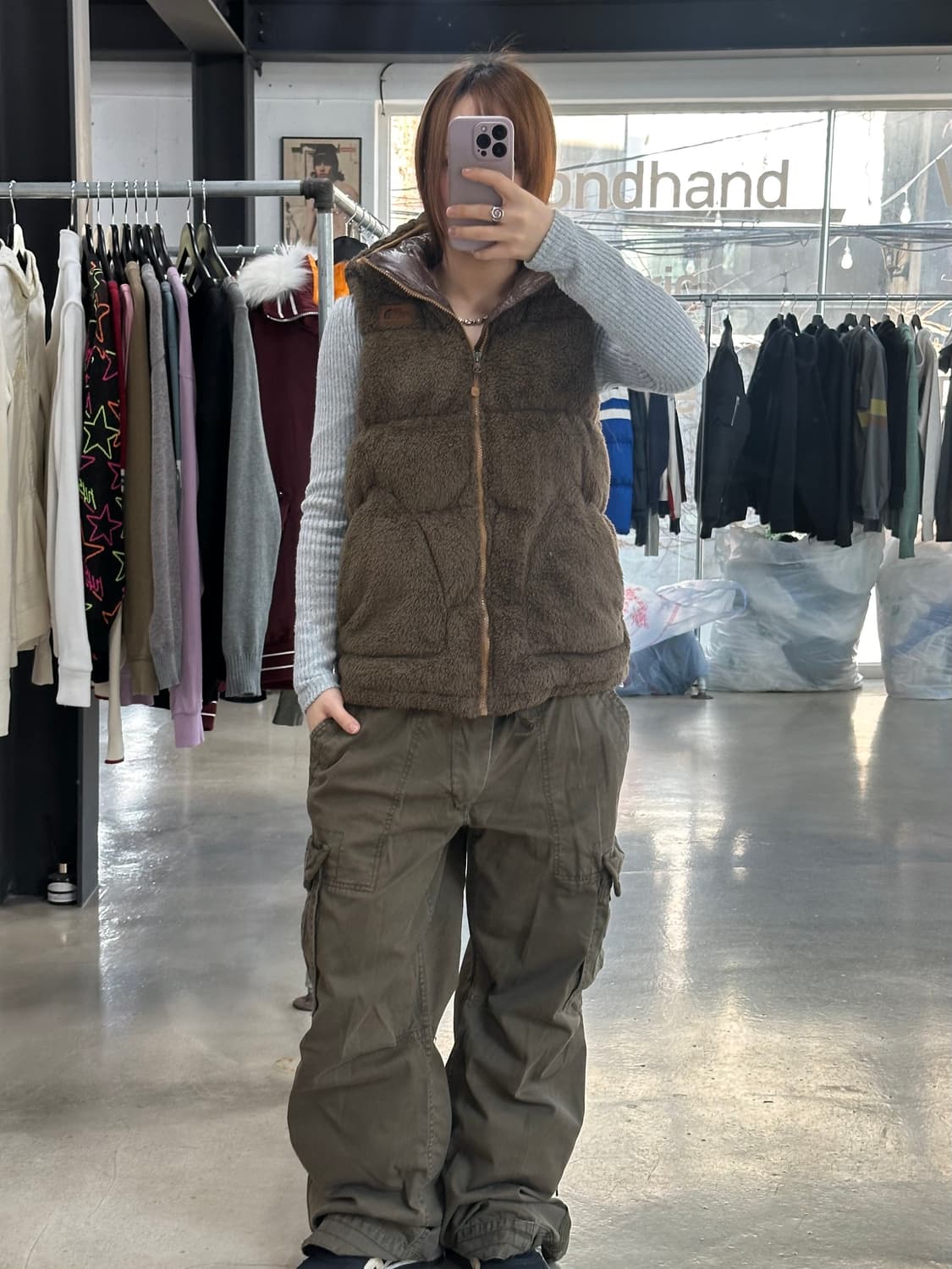 노스페이스 화이트라벨700 구스다운 플리스 패딩 베스트 상품이미지3