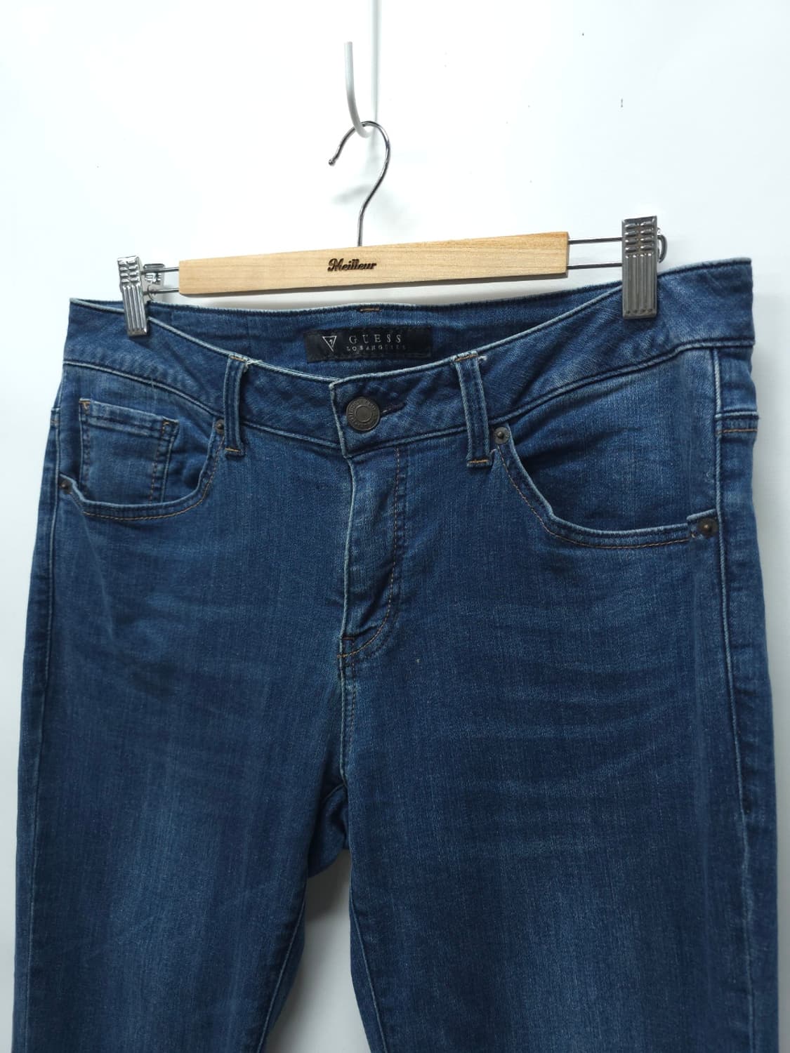 게스(GUESS) 중청 슬림 스트레이트 데님 팬츠 (32사이즈) 상품이미지2
