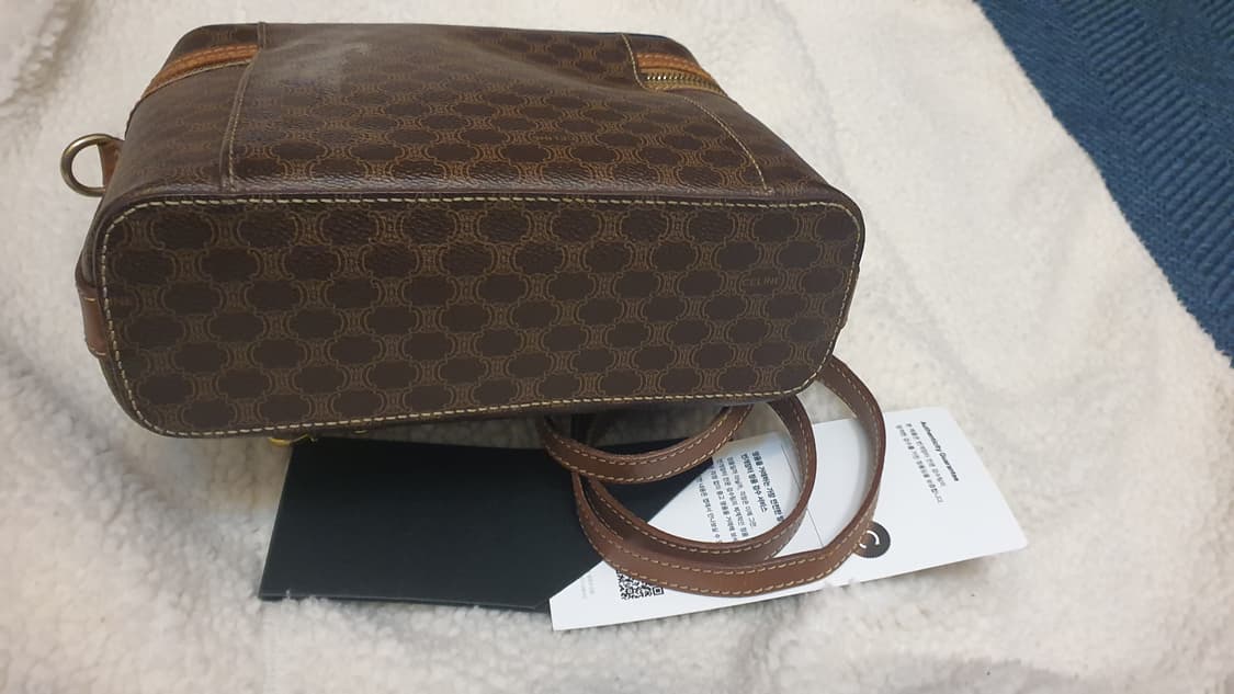  Celine 셀린느 정품 마카담 코스메틱 백 상품이미지5