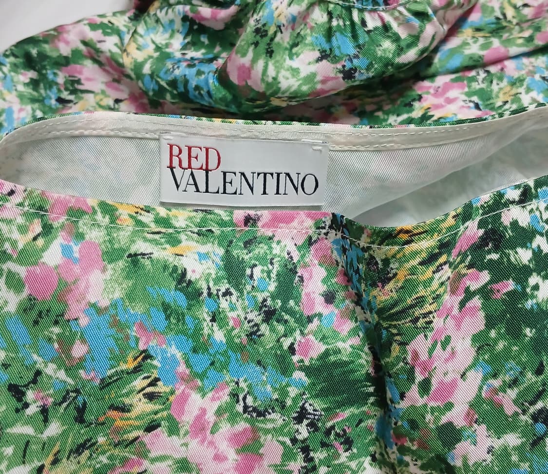 레드발렌티노 Valentino 플라워 프린트 원피스 38 상품이미지3