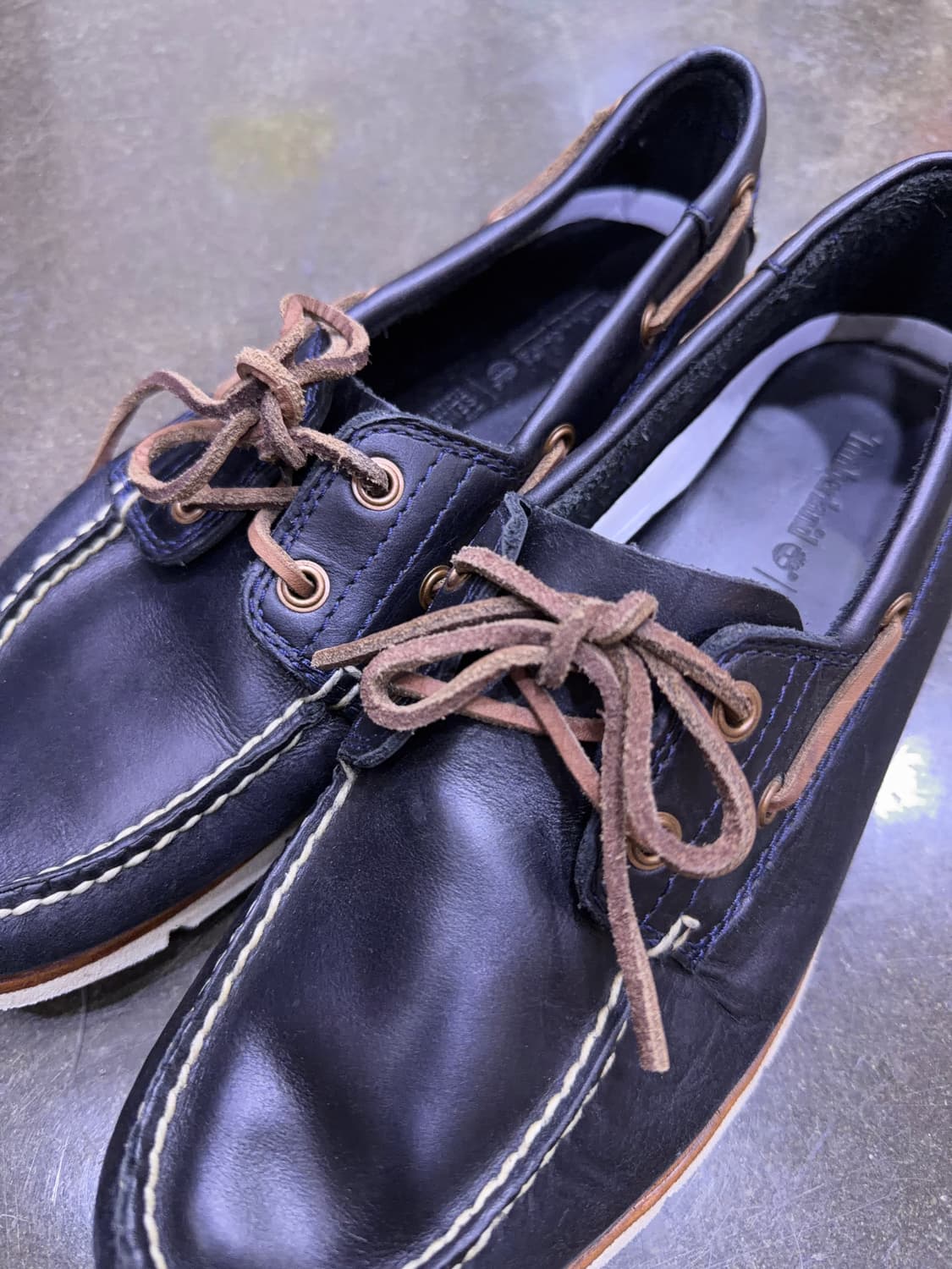 팀버랜드 센서플렉스 보트슈즈 블랙 270 상품이미지4