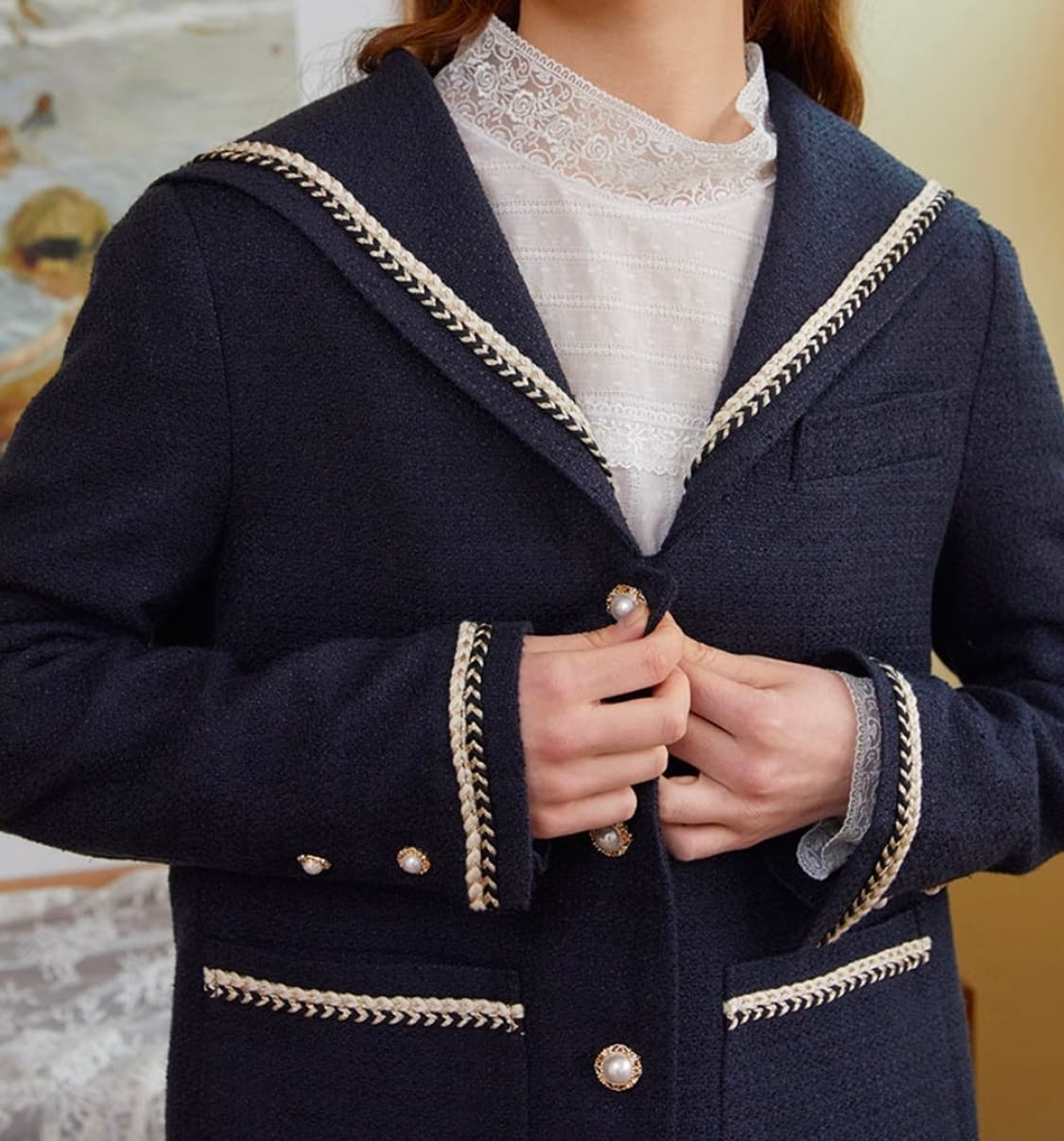 일루스트리스일루전ILLUSIONIS SAILOR JACKET 상품이미지6