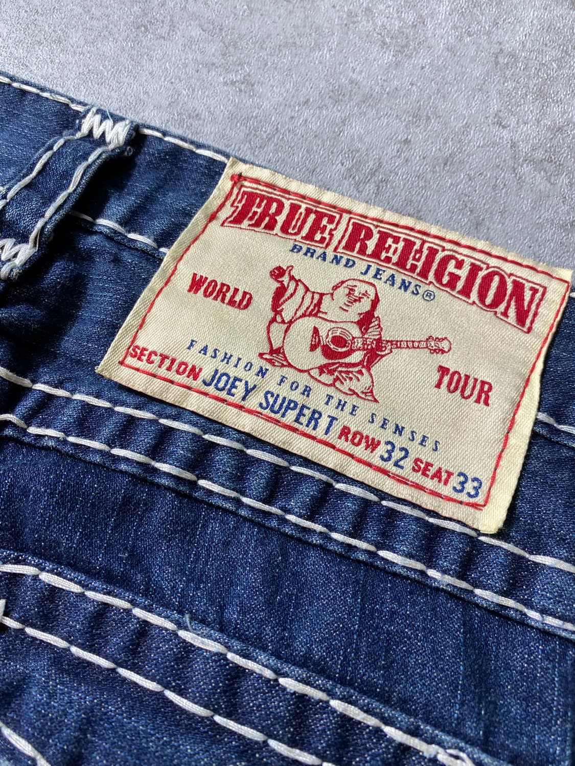 [32] True Religion 트루릴리전 슈퍼 T 부츠컷 데님팬츠 상품이미지3