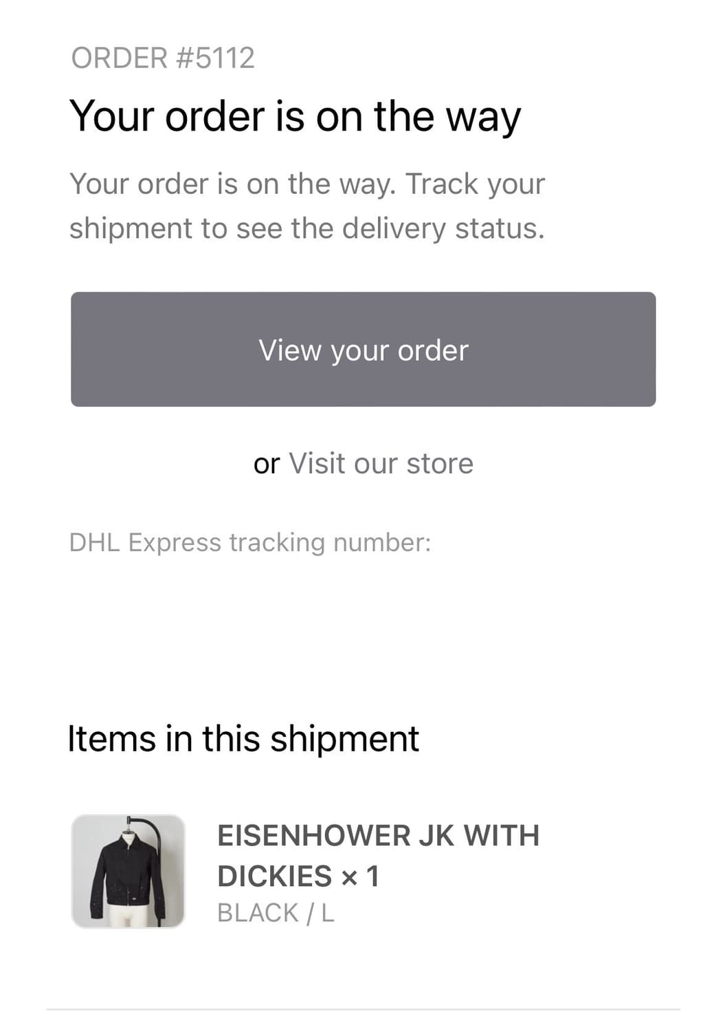 신야코즈카 x 디키즈 아이젠하워 L 상품이미지5