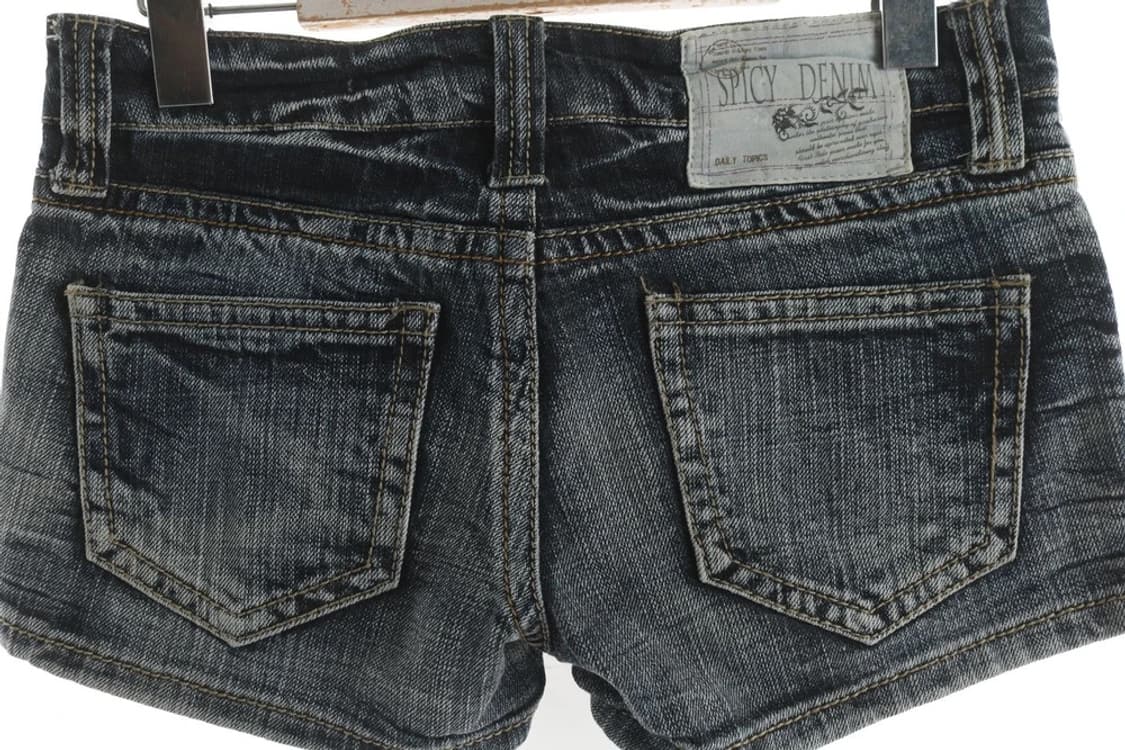 THEORIA 데님 숏팬츠 핫팬츠 반바지 갸루 와투케 y2k 상품이미지3