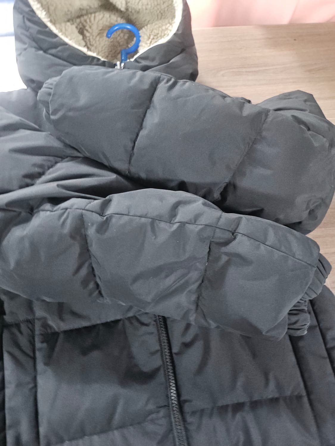 네파 리버시블 양털 뽀글이 깃털패딩 양면 85 상품이미지2