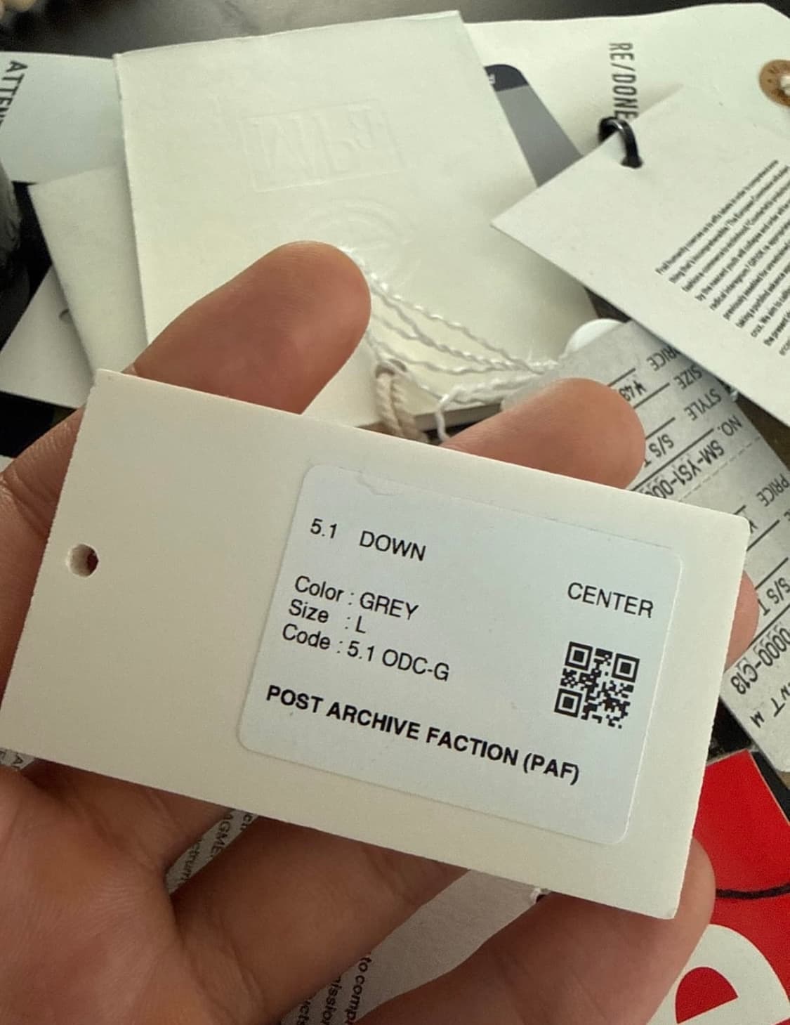 포스트아카이브팩션 PAF 5.1 센터 다운 패딩 자켓 상품이미지6