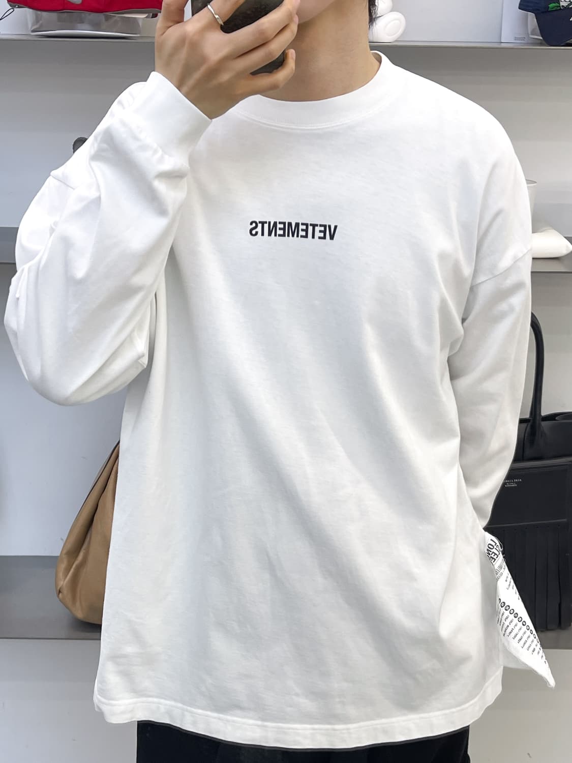 베트멍 리싯 로고 L/S 티셔츠  상품이미지1