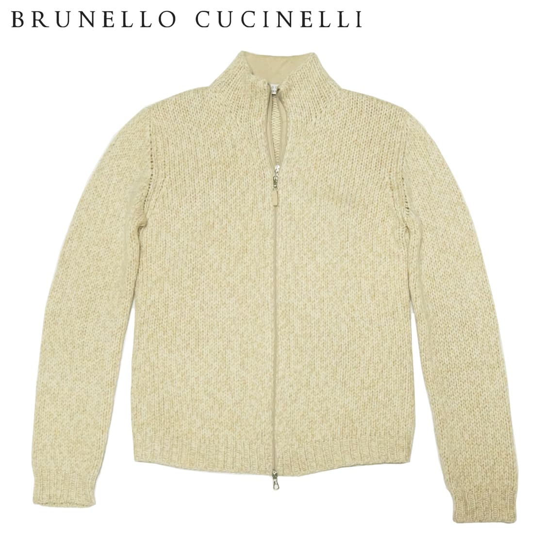 브루넬로 쿠치넬리 캐시미어 트위드 집업 자켓 상품이미지1