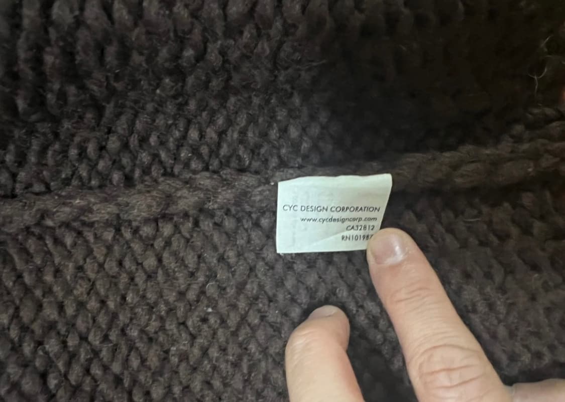 슈프림 09년 캐나다 핸드니트 자켓 L사이즈 상품이미지3