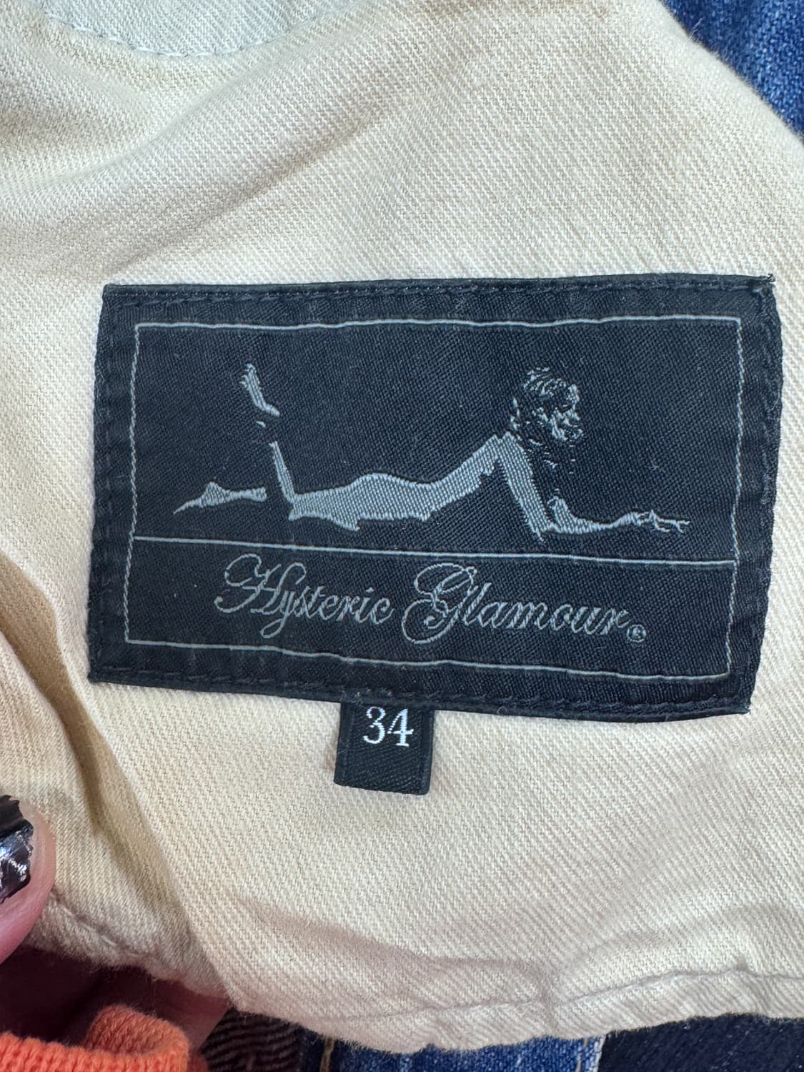 히스테릭 글래머 크러쉬 데님 리페어 팬츠 상품이미지7