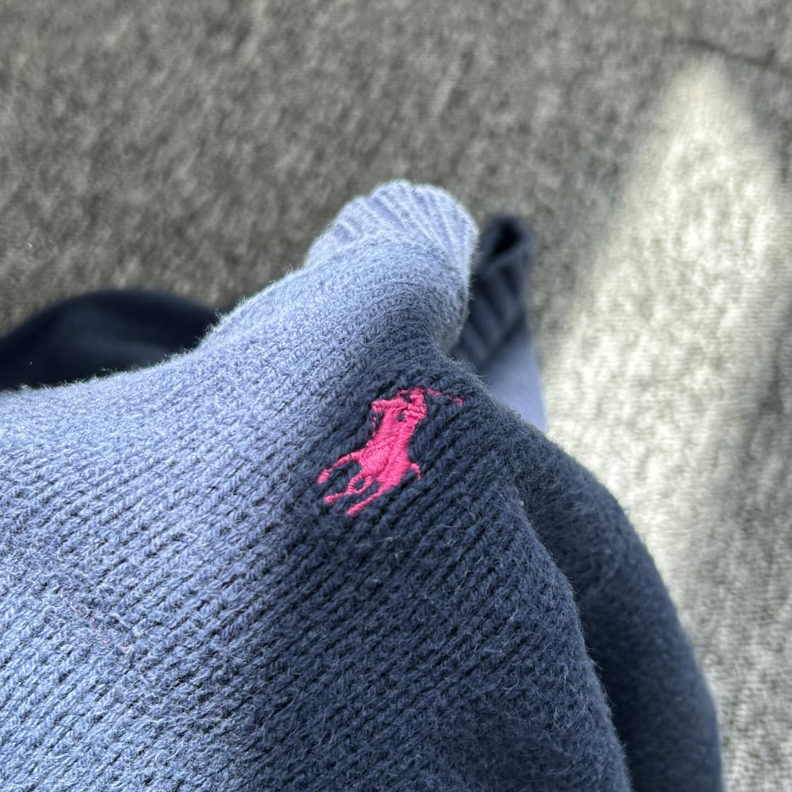 랄프로렌 네이비 브이넥 니트 상품이미지5