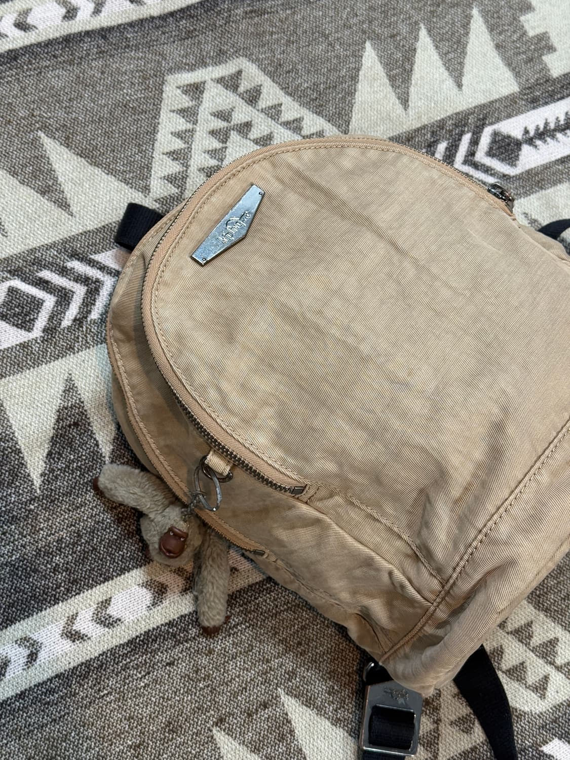 키플링 신형 미니 백팩 베이지 상품이미지4