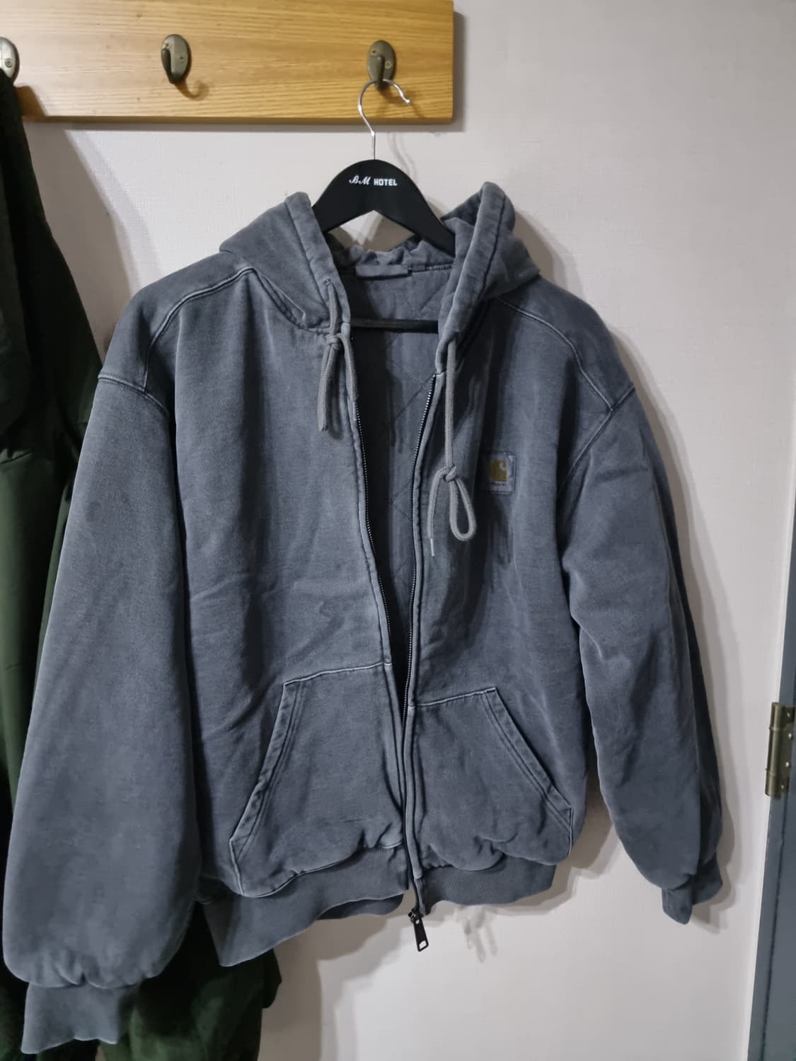 칼하트윕 비스타 후드집업자켓 그래파이트 가먼트  S 사이즈 상품이미지3