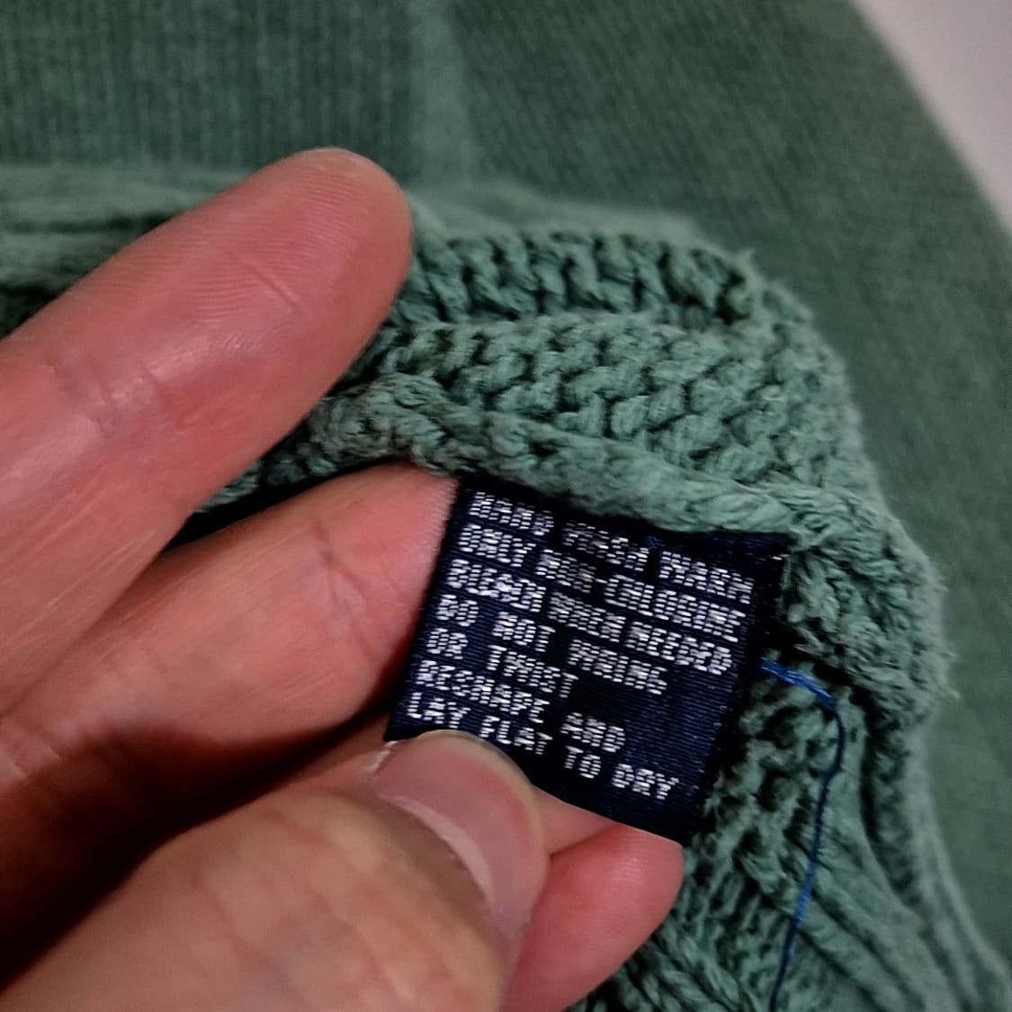 폴로 랄프로렌 빈티지 그린 니트 상품이미지5