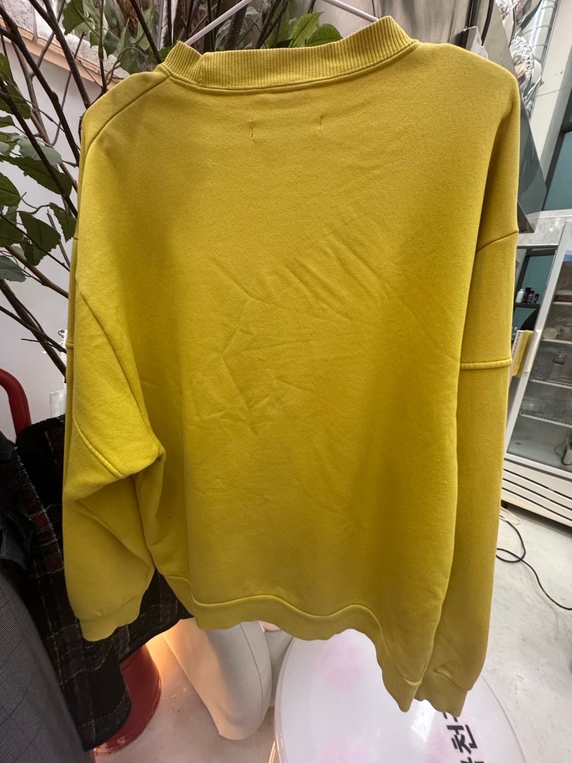 ellesse 로고 크루넥 맨투맨 (머스타드 옐로우) 상품이미지8